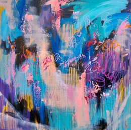 Painting, Flamingo, Nataliia Svitlychna