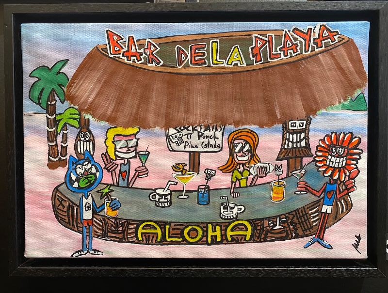 Seb Paul Michel, Bar de la playa Seb Paul Michel, Bar de la playa