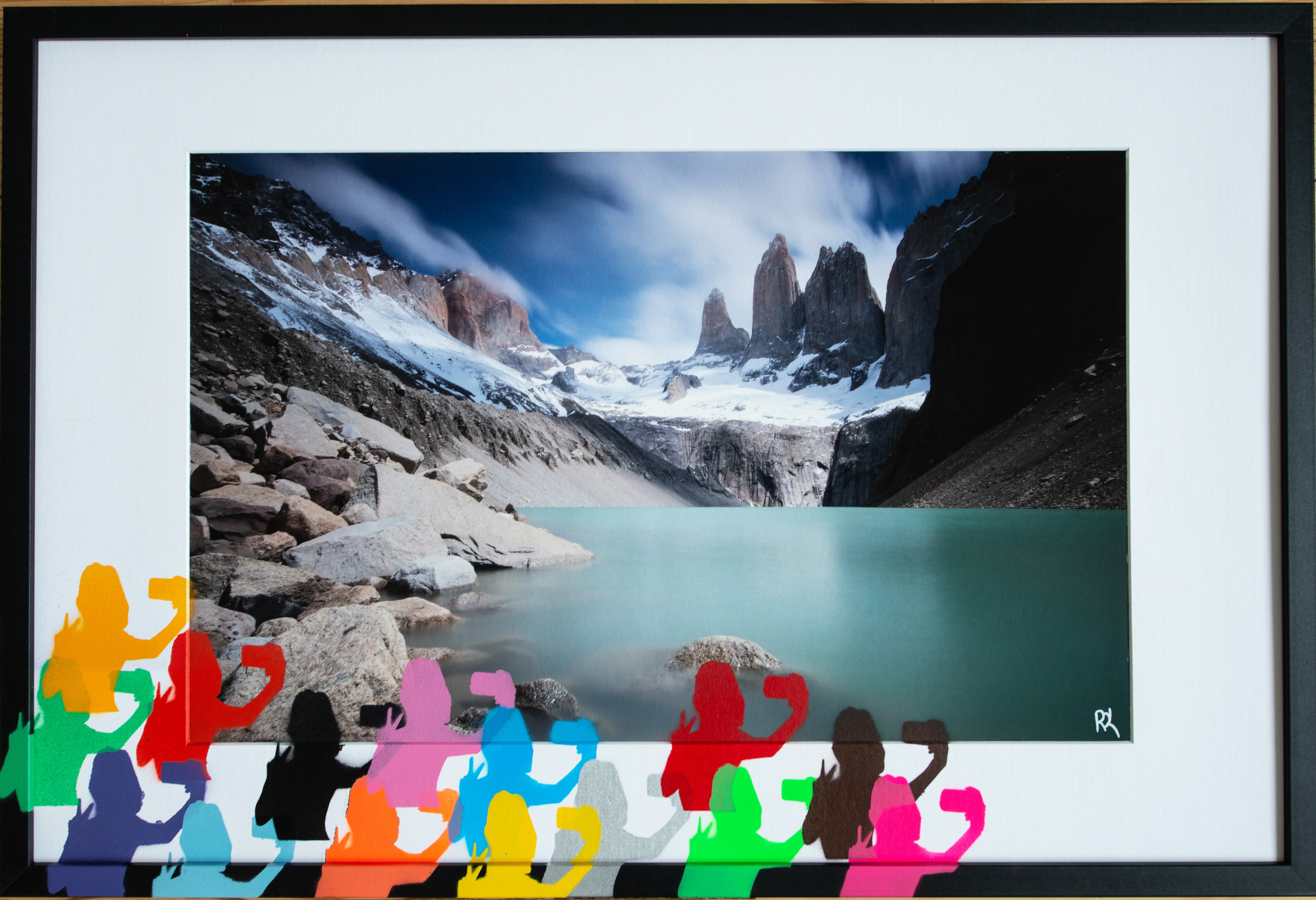 Romain Liverato, Me, my selfie and the landscape Romain Liverato, Me, my selfie and the landscape