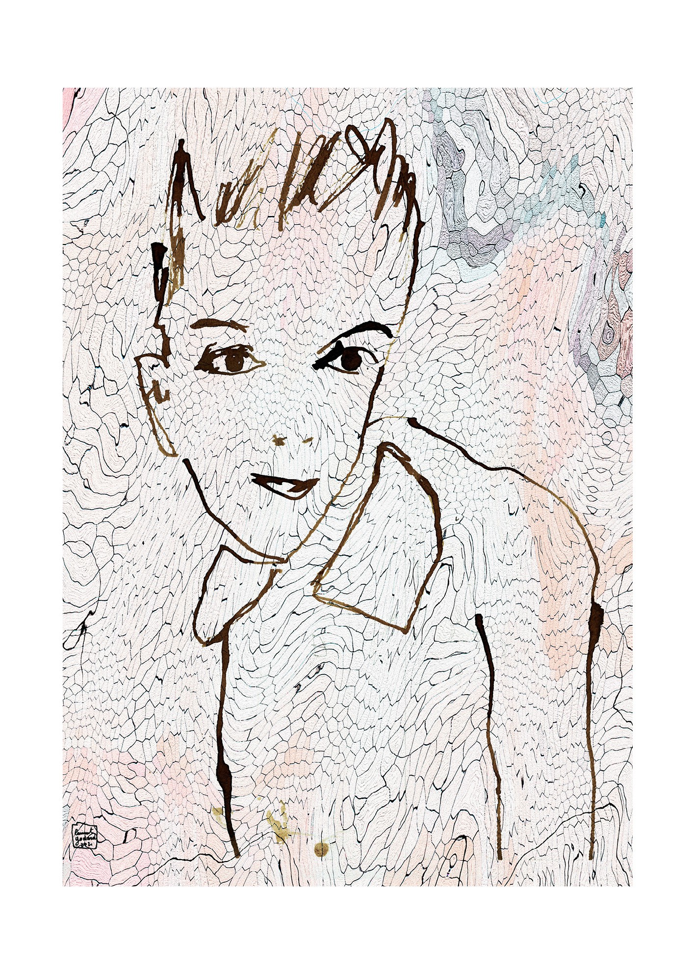 Laurent Godard, Fripon - Digital Art digigraphie Laurent Godard, Fripon - Digital Art digigraphie