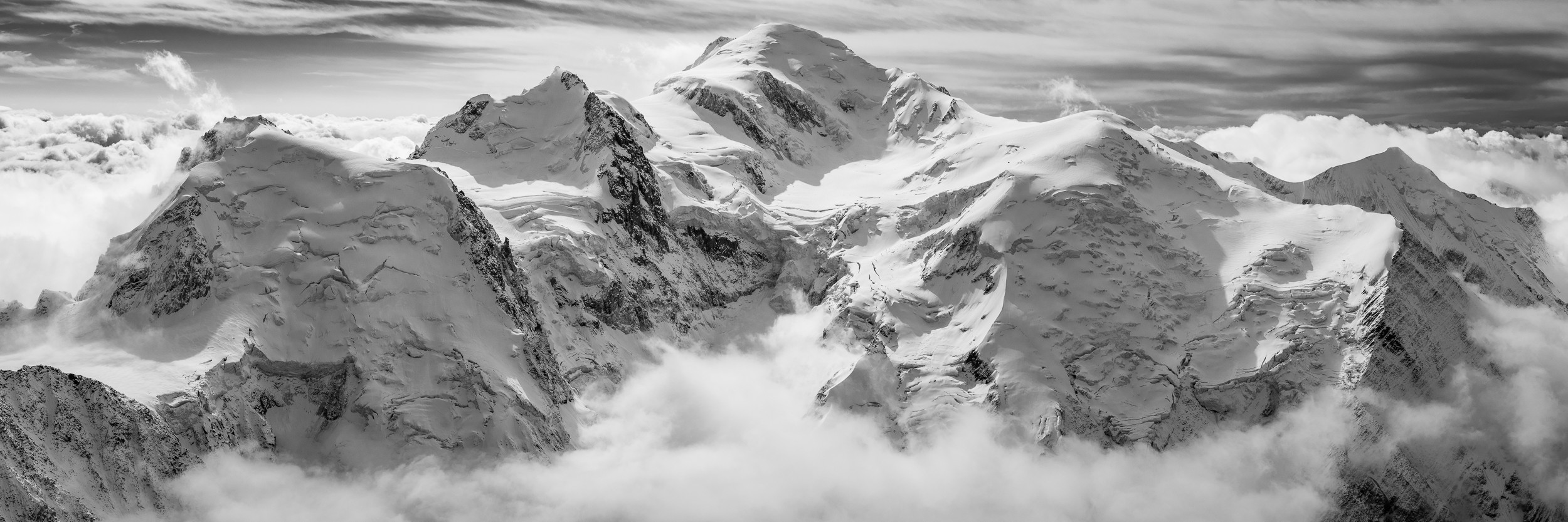 Thomas Crauwels, Panorama sur le Mont-Blanc Thomas Crauwels, Panorama sur le Mont-Blanc