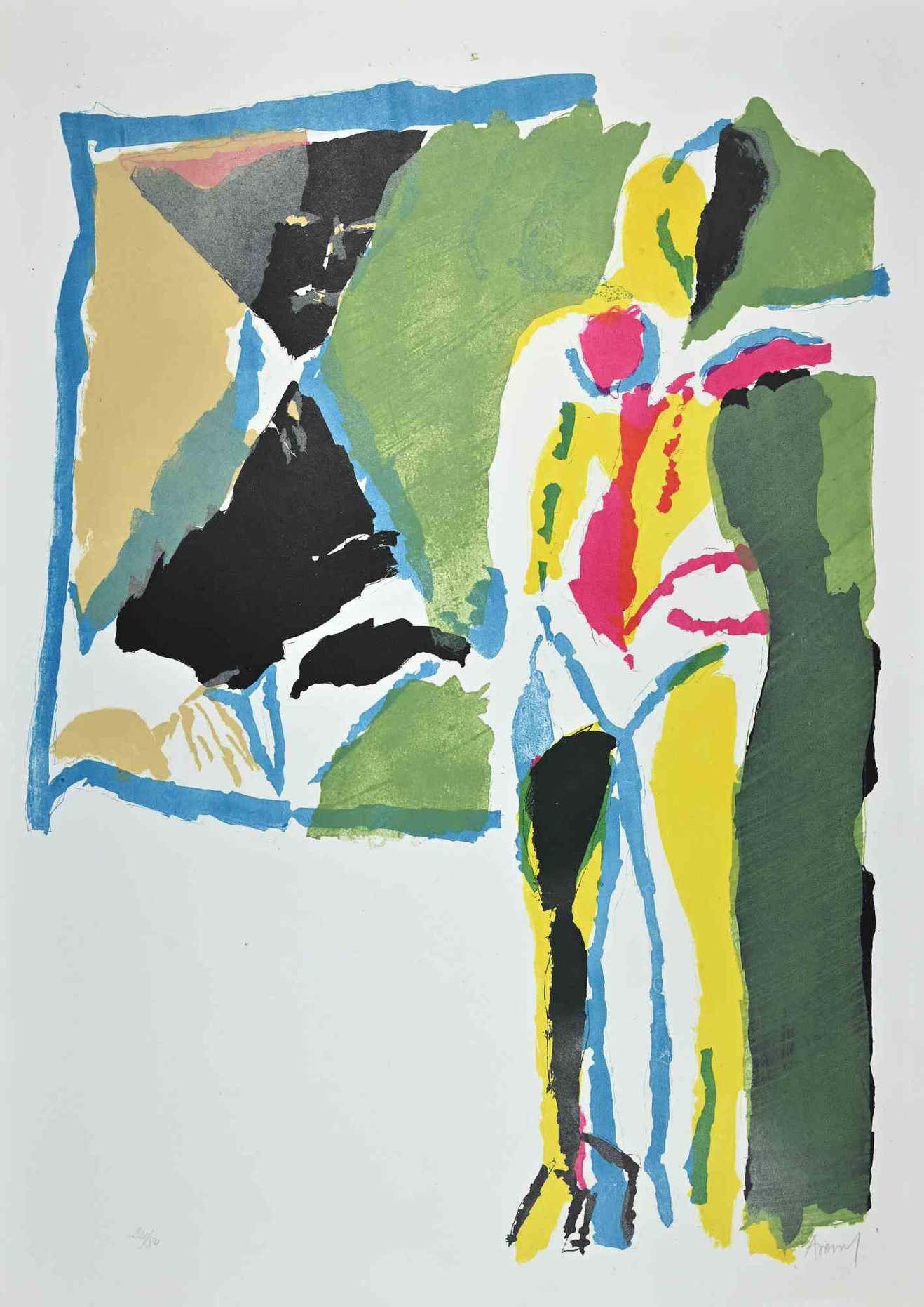 Marcello Avenali, Asymmetric Abstract Composition Marcello Avenali, Asymmetric Abstract Composition