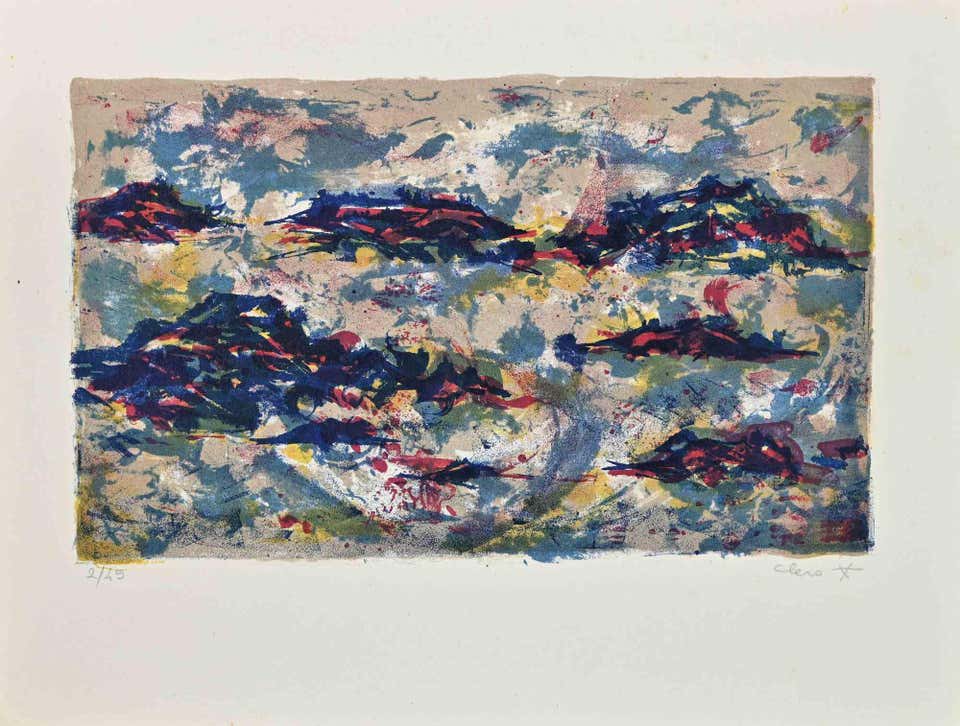 Claude Clero, Abstract Composition Claude Clero, Abstract Composition