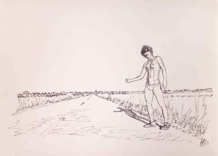 Anthony Roaland, Boy on the road Anthony Roaland, Boy on the road