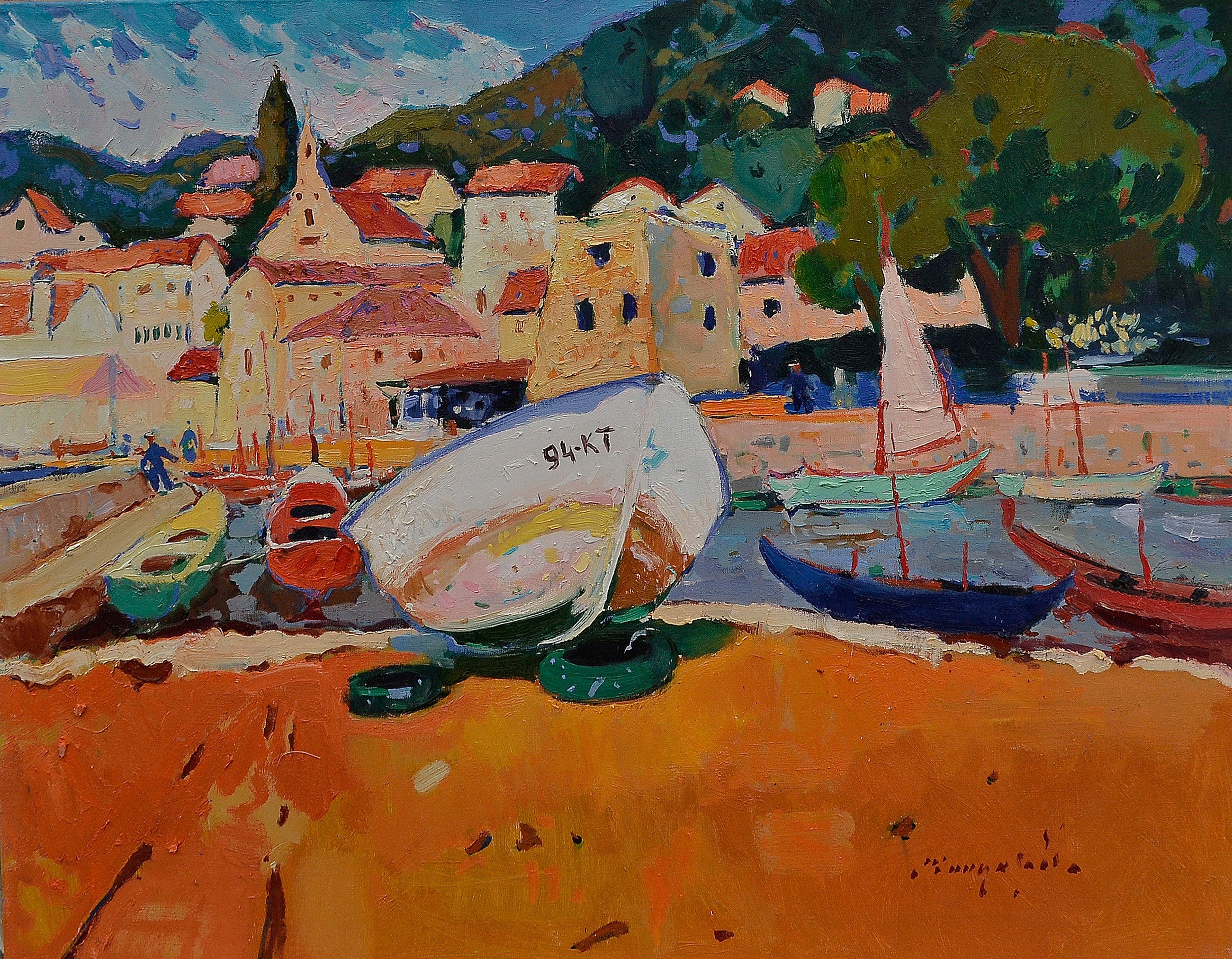 Alexander Shandor, On the Coast of the Adriatic Alexander Shandor, On the Coast of the Adriatic
