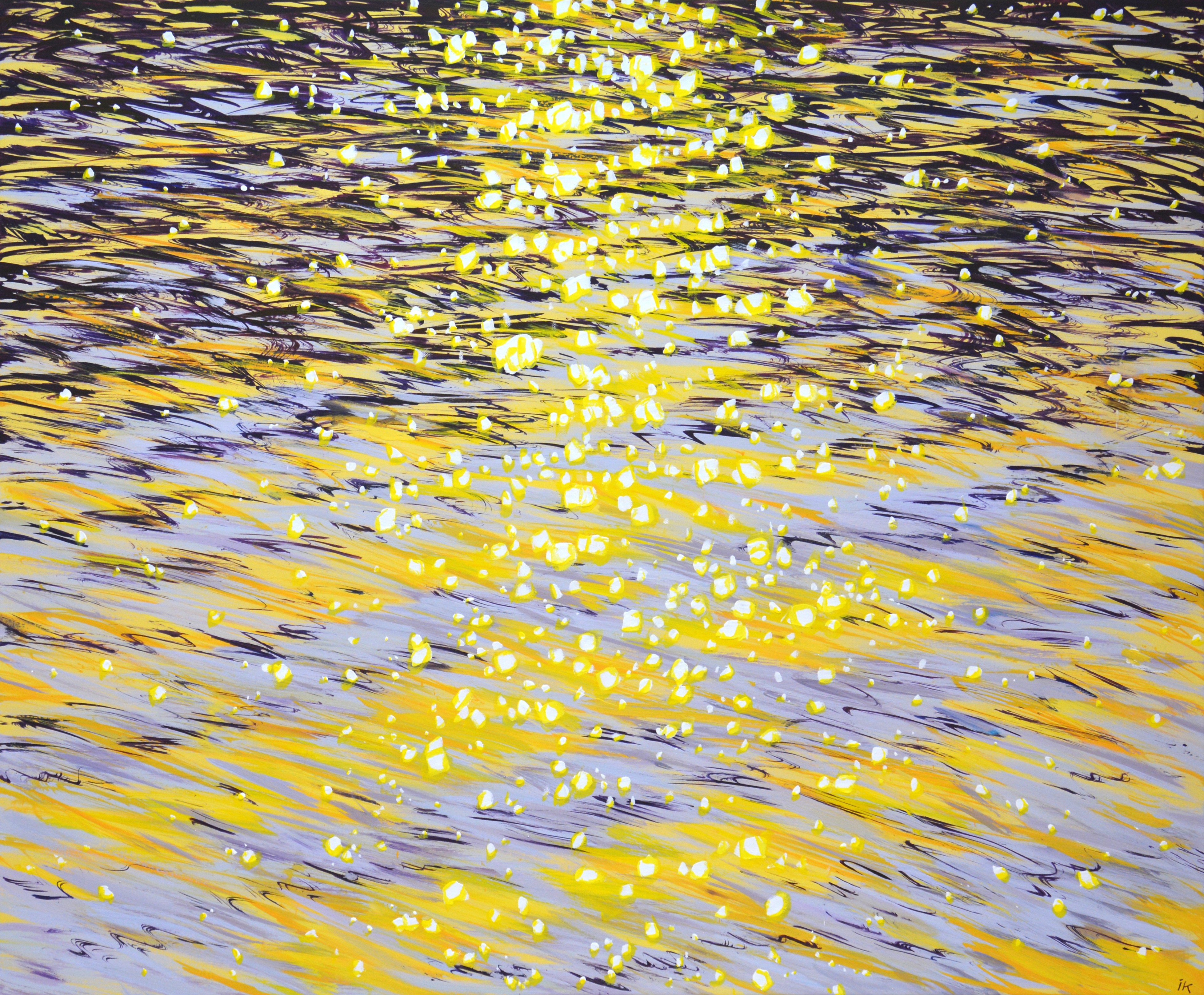 Iryna Kastsova, Evening. Glare on the water. Iryna Kastsova, Evening. Glare on the water.