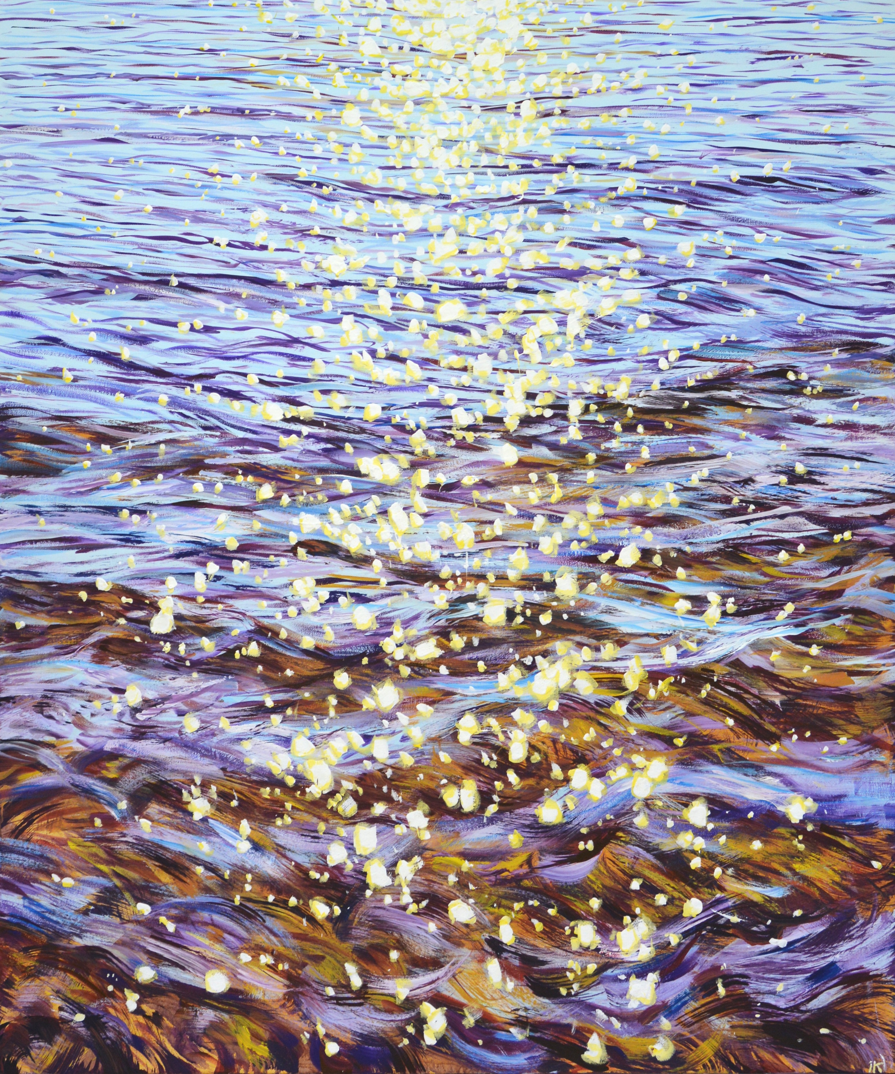 Iryna Kastsova, Awakening. Glare on the water. Iryna Kastsova, Awakening. Glare on the water.