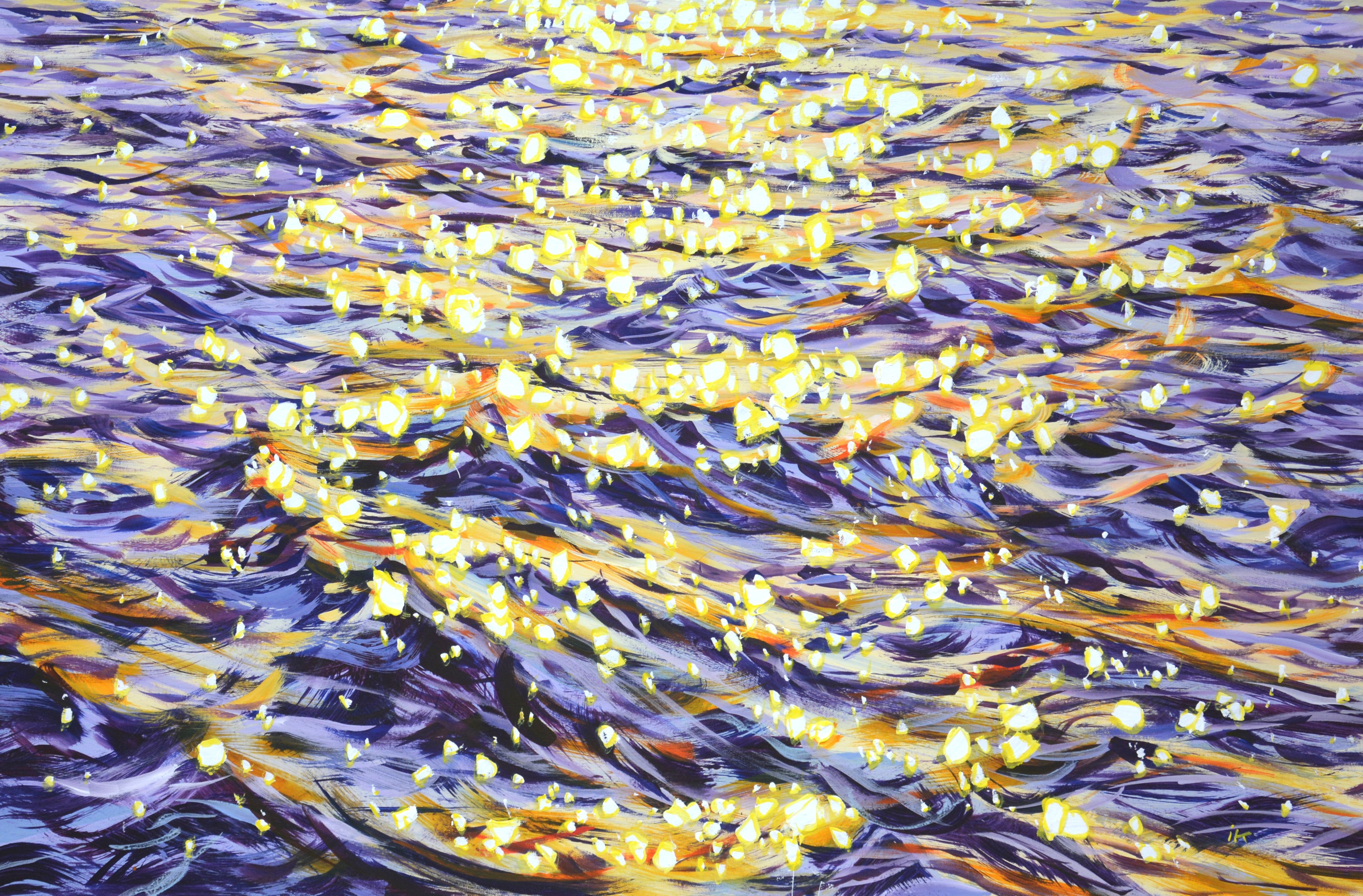 Iryna Kastsova, Dance of glare on the water 2. Iryna Kastsova, Dance of glare on the water 2.
