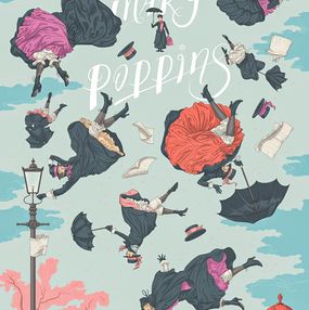 Print, Mary Poppins, Jonathan Burton