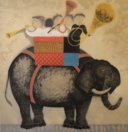 Voyage Imaginaire I (Elephant), G.Rodo Boulanger