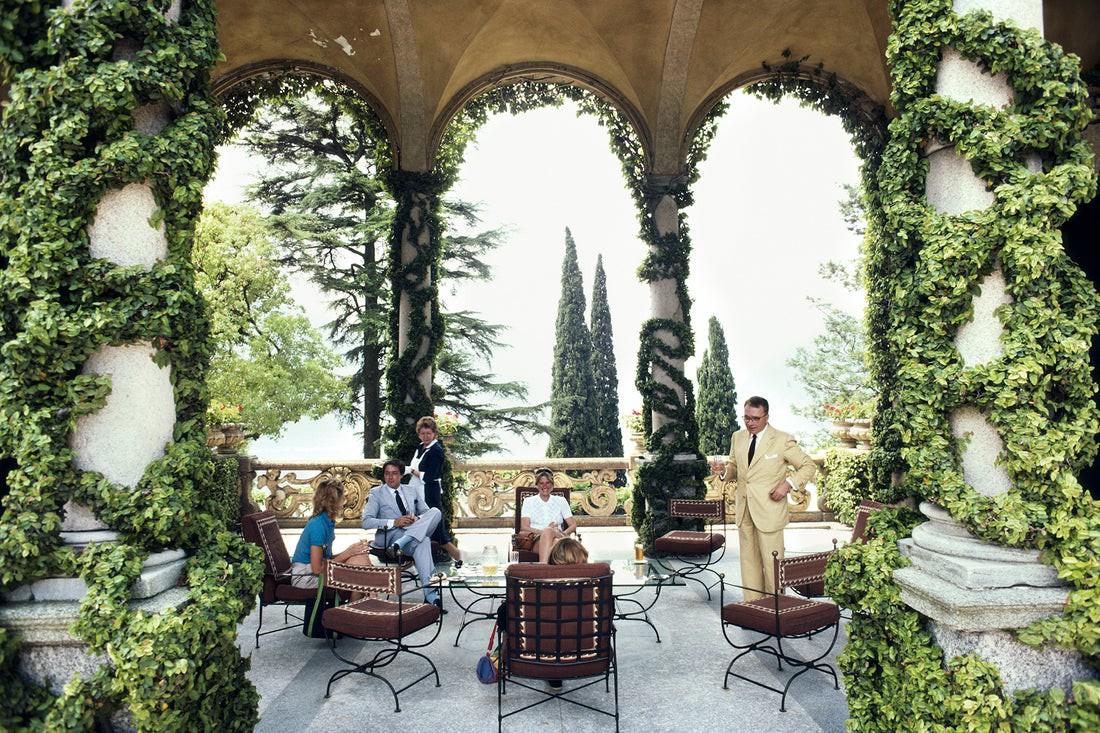 Slim Aarons, Villa Del Balbianello Slim Aarons, Villa Del Balbianello
