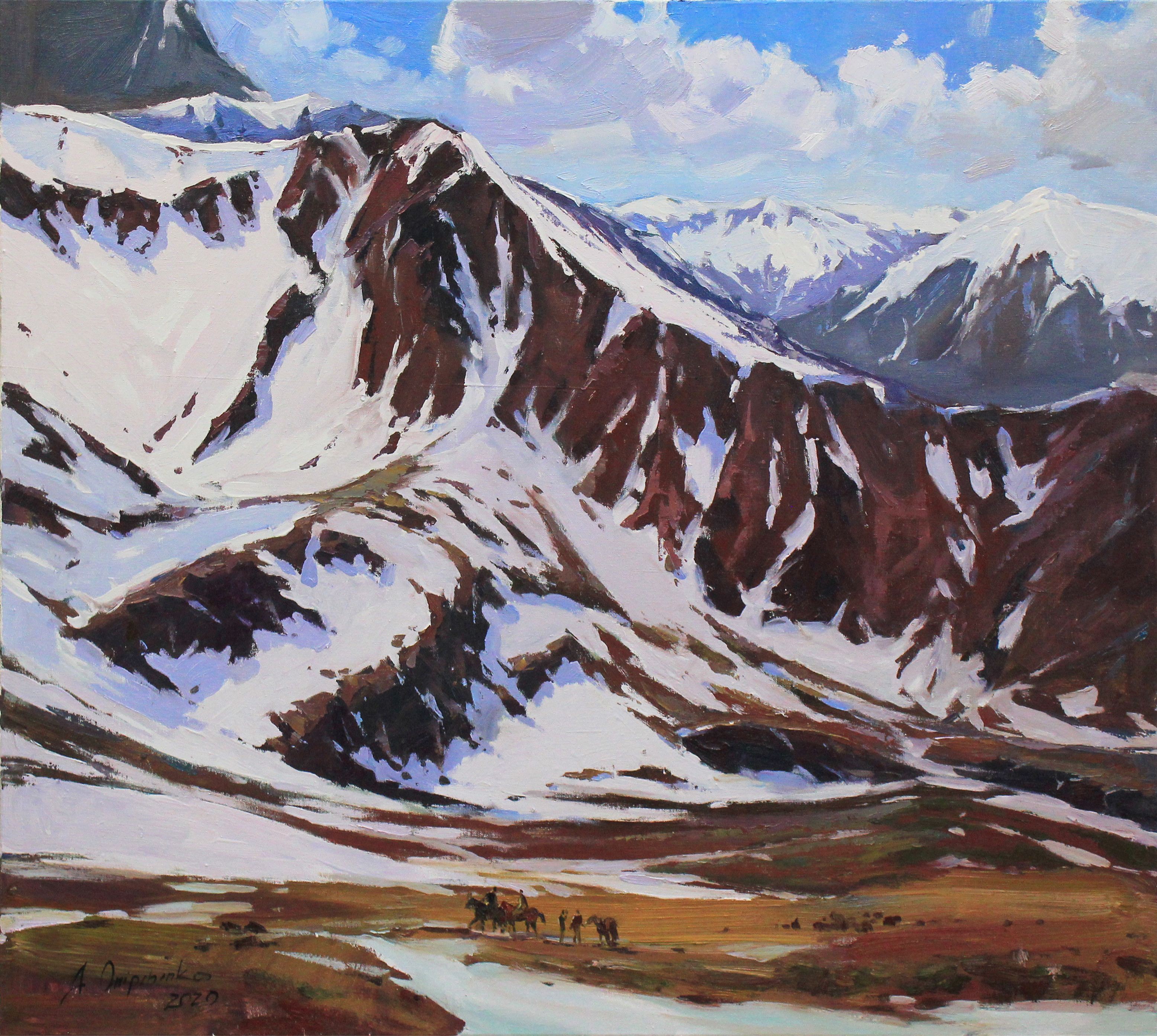 Alisa Onipchenko-Cherniakovska, Spring in the mountains Alisa Onipchenko-Cherniakovska, Spring in the mountains
