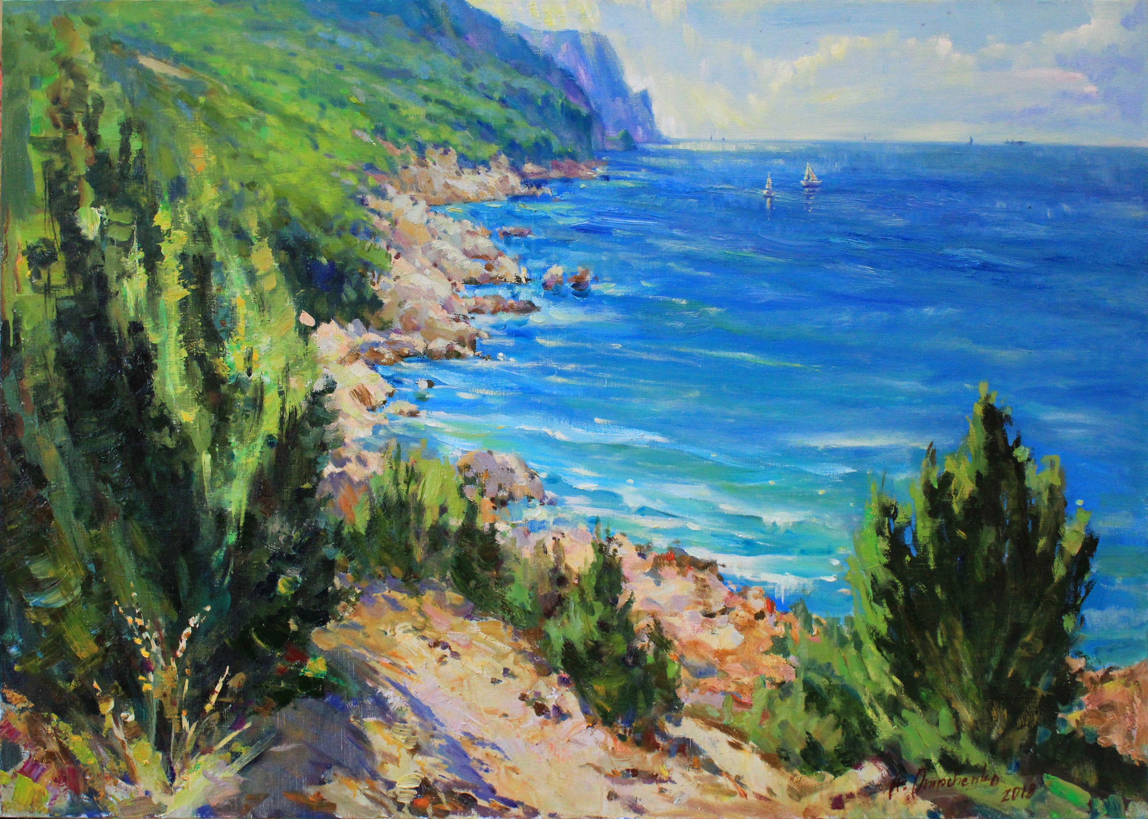 Alisa Onipchenko-Cherniakovska, Summer sun Alisa Onipchenko-Cherniakovska, Summer sun