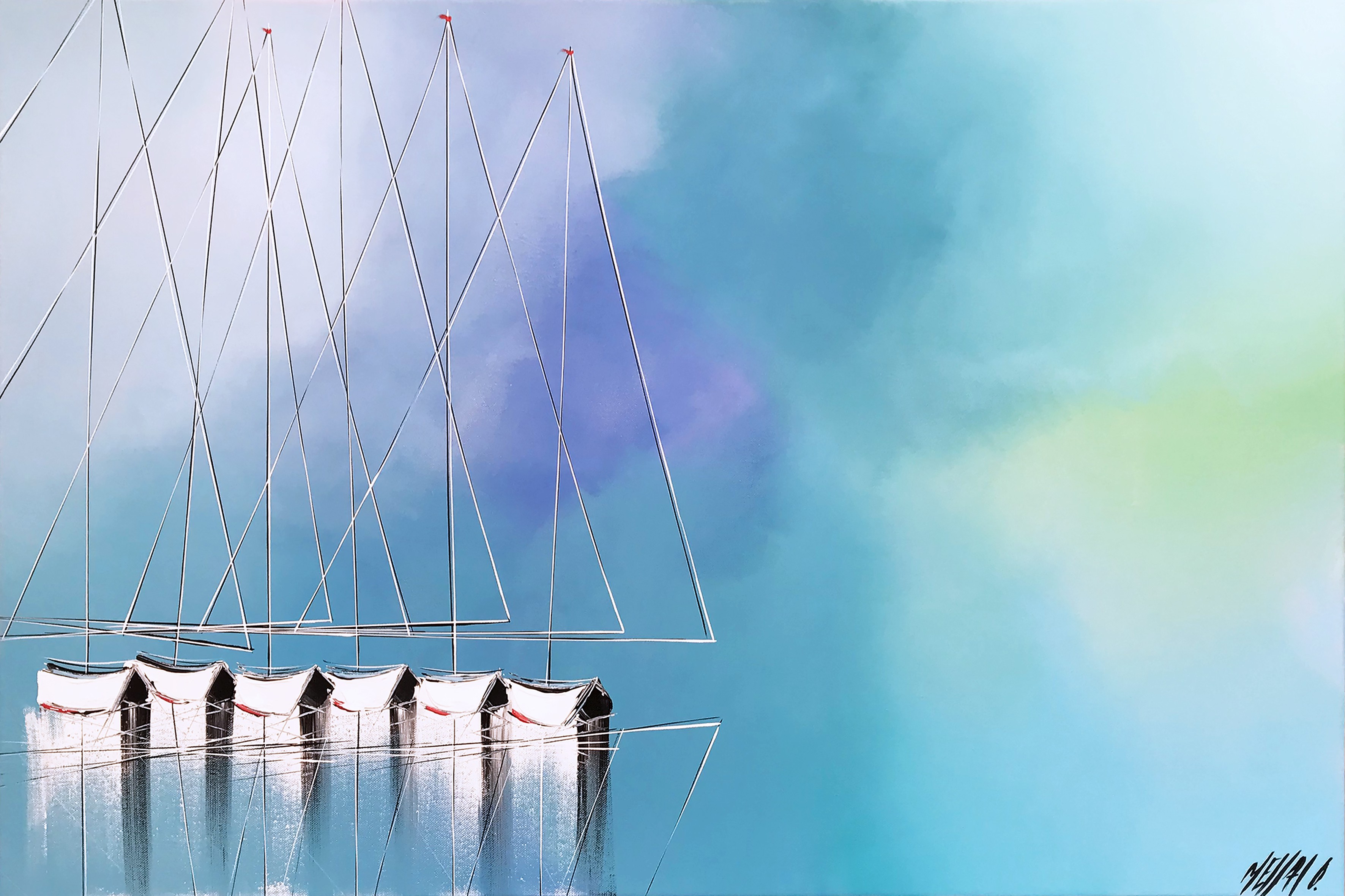 Olivier Messas, Horizon lointain... (Esprit voile 2021) Olivier Messas, Horizon lointain... (Esprit voile 2021)