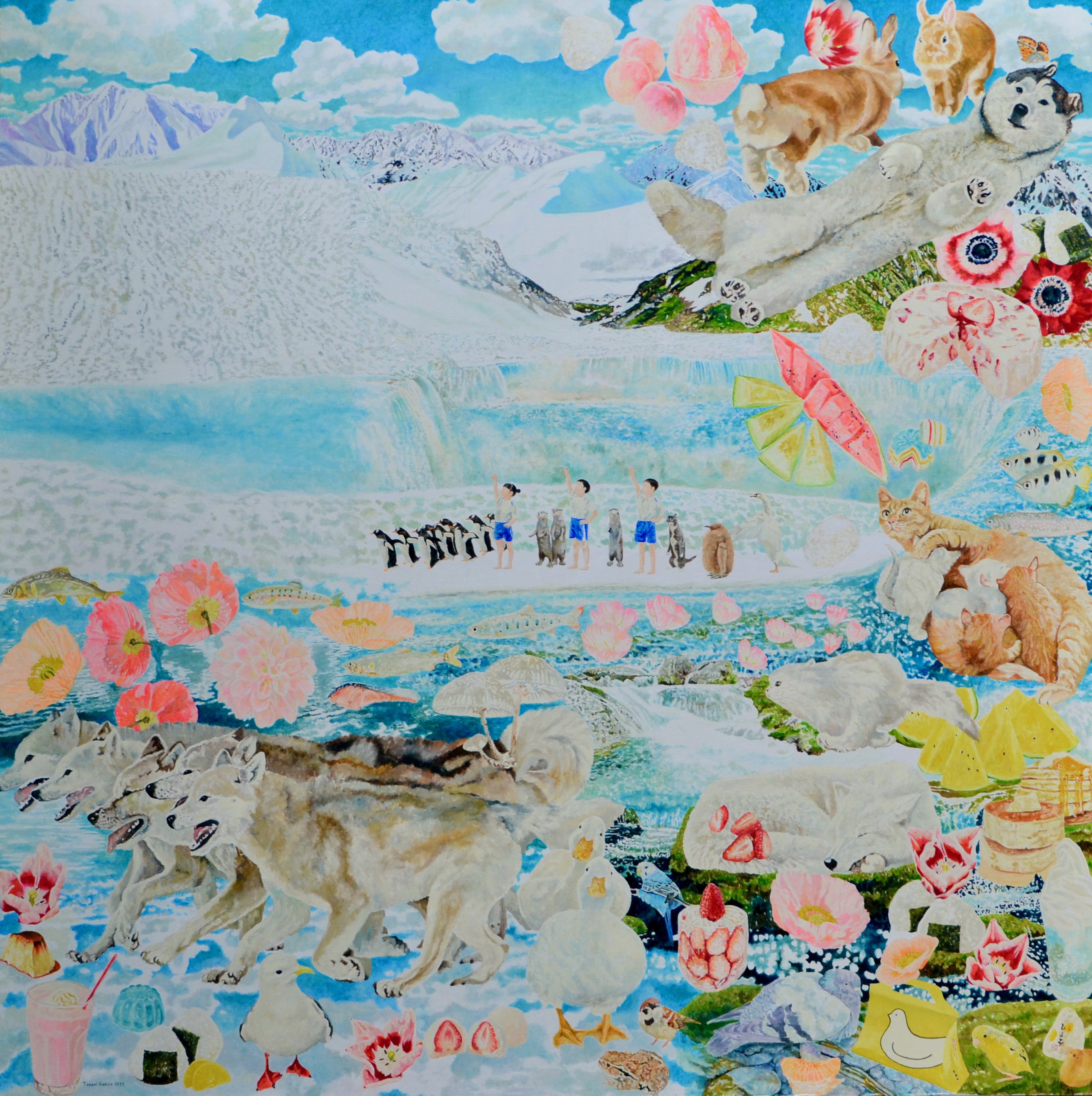 Teppei Ikehila, A Place Where Colors Return to Transparency Teppei Ikehila, A Place Where Colors Return to Transparency