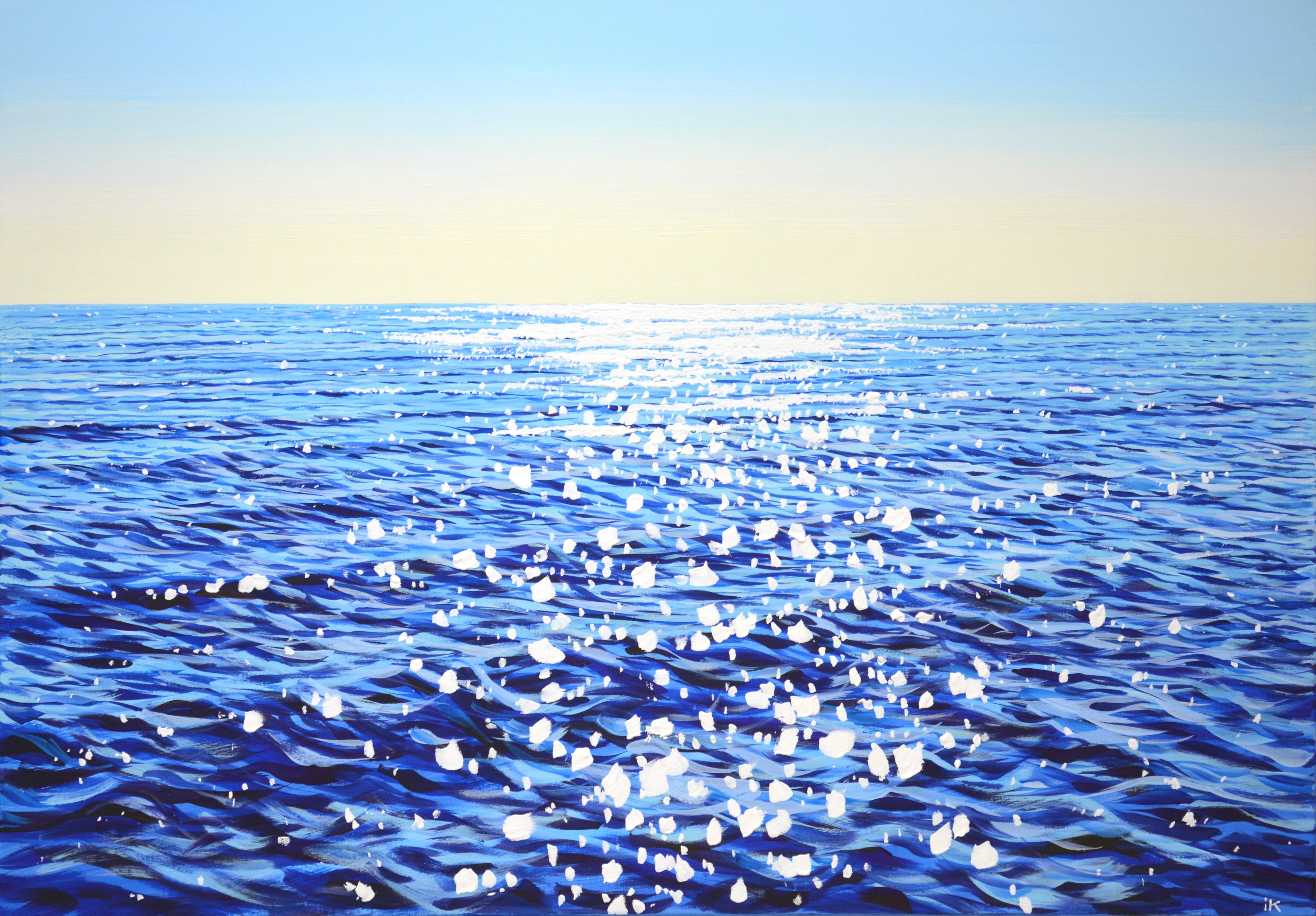 Iryna Kastsova, Blue ocean. Glare. Iryna Kastsova, Blue ocean. Glare.