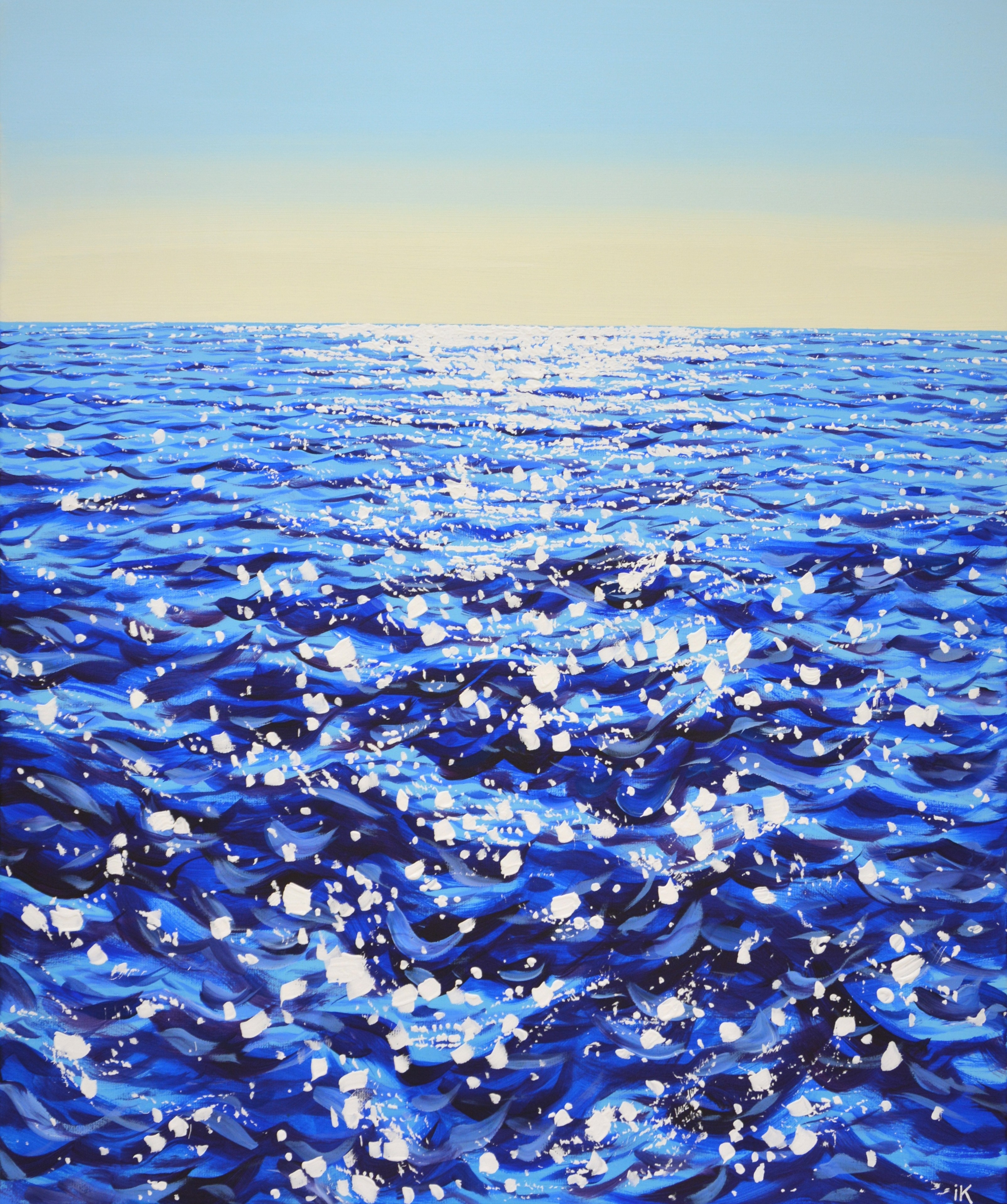 Iryna Kastsova, Blue water. Light. Iryna Kastsova, Blue water. Light.