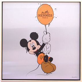 Drucke, Mickey Mouse Hermès Balloon, Suketchi