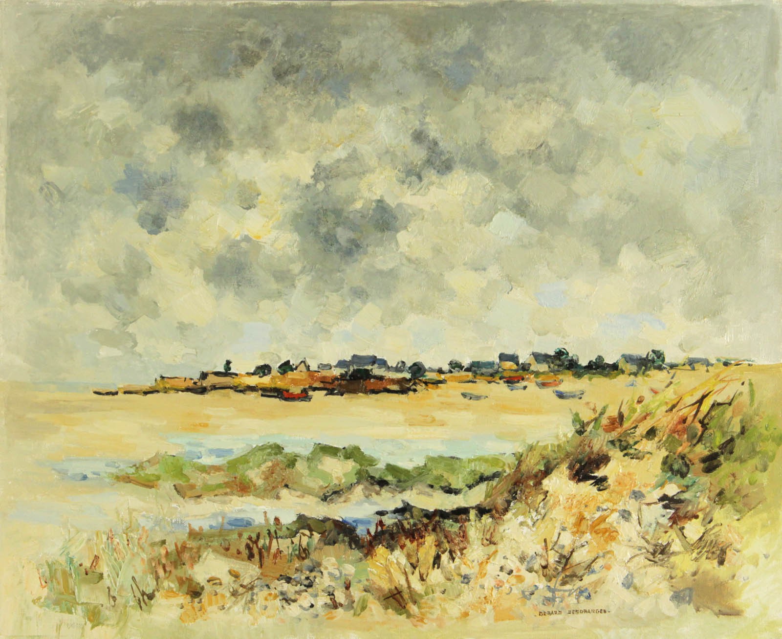 Gérard Desgranges, Bord de mer à marée basse Gérard Desgranges, Bord de mer à marée basse