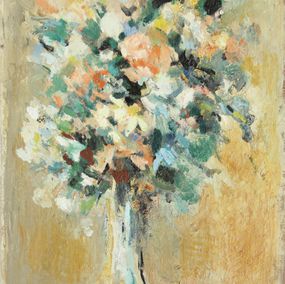 Painting, Bouquet fleuri, Gérard Desgranges