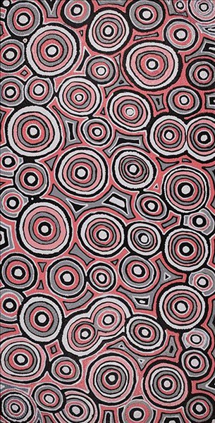 Sarah White Napurrula, Janmarda Jukurrpa (Bush Onion Dreaming) Sarah White Napurrula, Janmarda Jukurrpa (Bush Onion Dreaming)