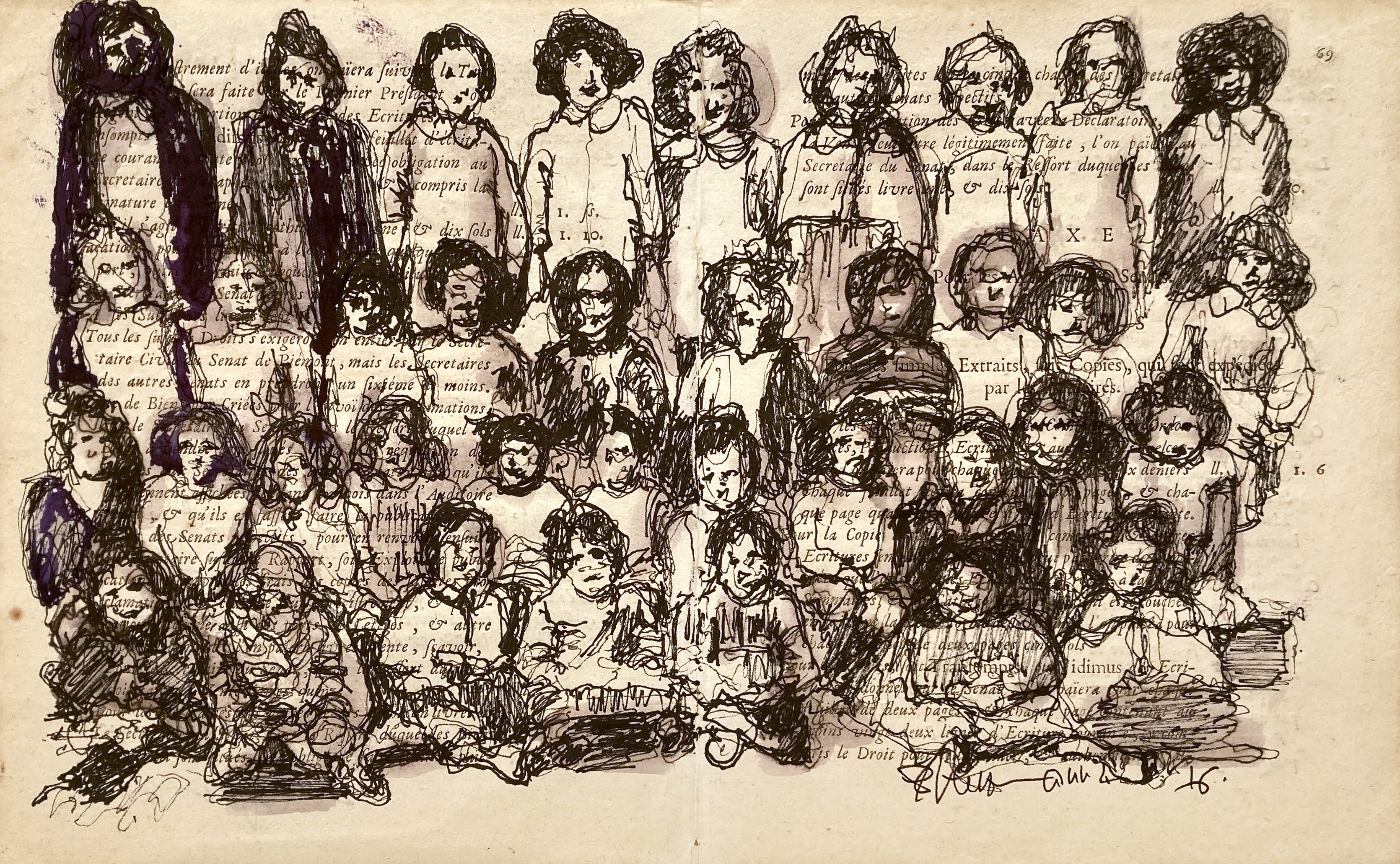 Gwendoline Hausermann, Photo de classe Gwendoline Hausermann, Photo de classe