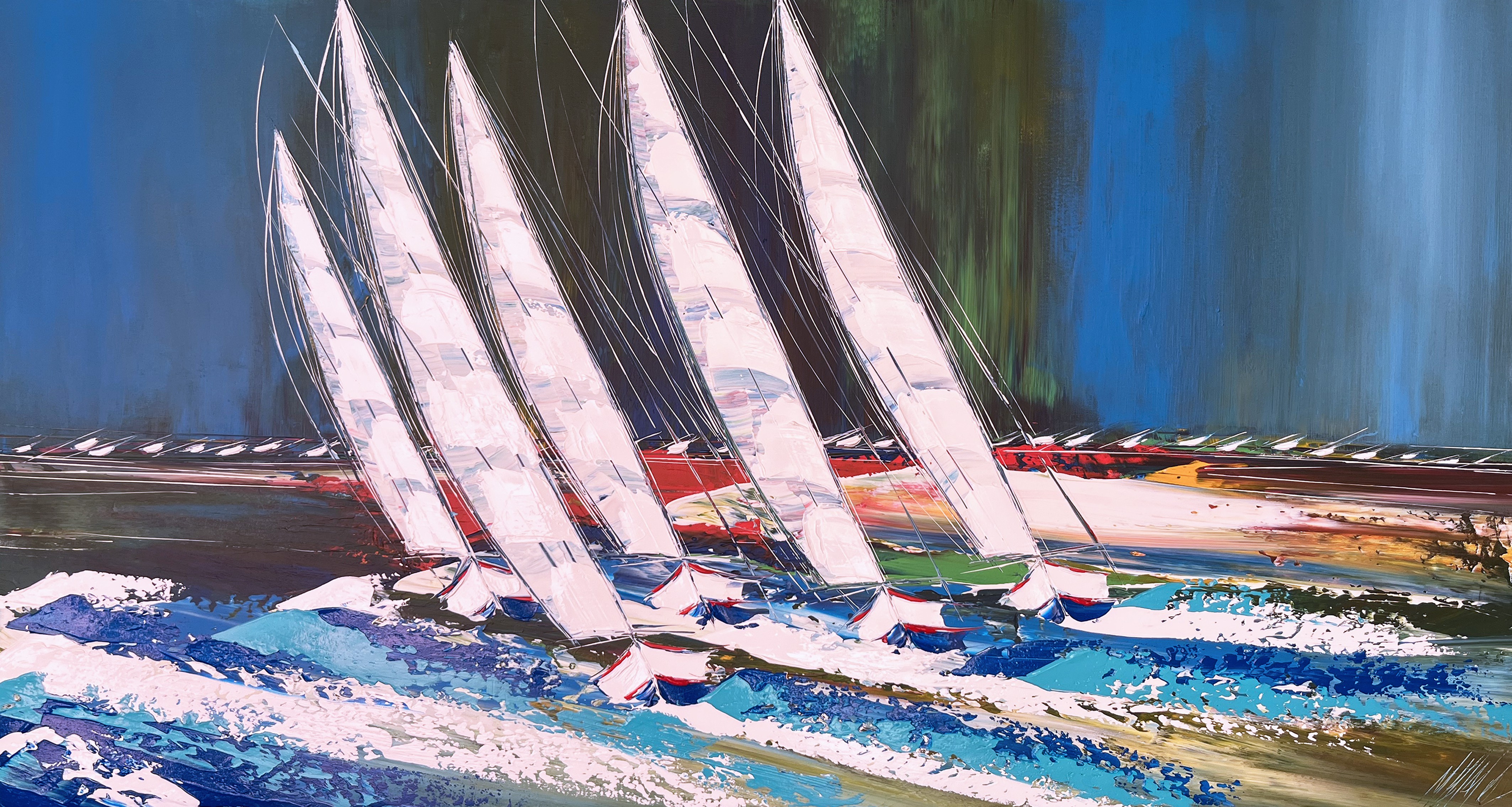 Olivier Messas, Jour de voile... Olivier Messas, Jour de voile...