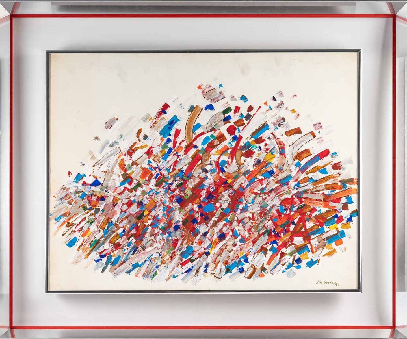 Jacques Germain, Composition abstraire n°23 Jacques Germain, Composition abstraire n°23