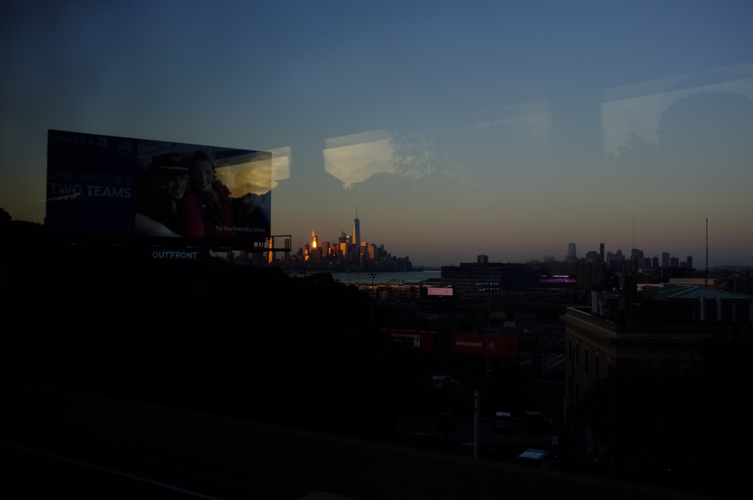 Hervé Pezzini, NYC view from the bus Hervé Pezzini, NYC view from the bus
