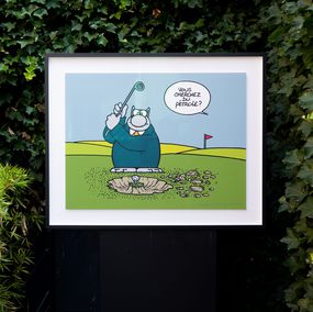 Drucke, Golf - Pétrole, Philippe Geluck