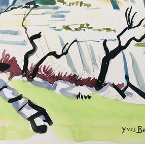 Yves Brayer, Paysage de Gordes Yves Brayer, Paysage de Gordes