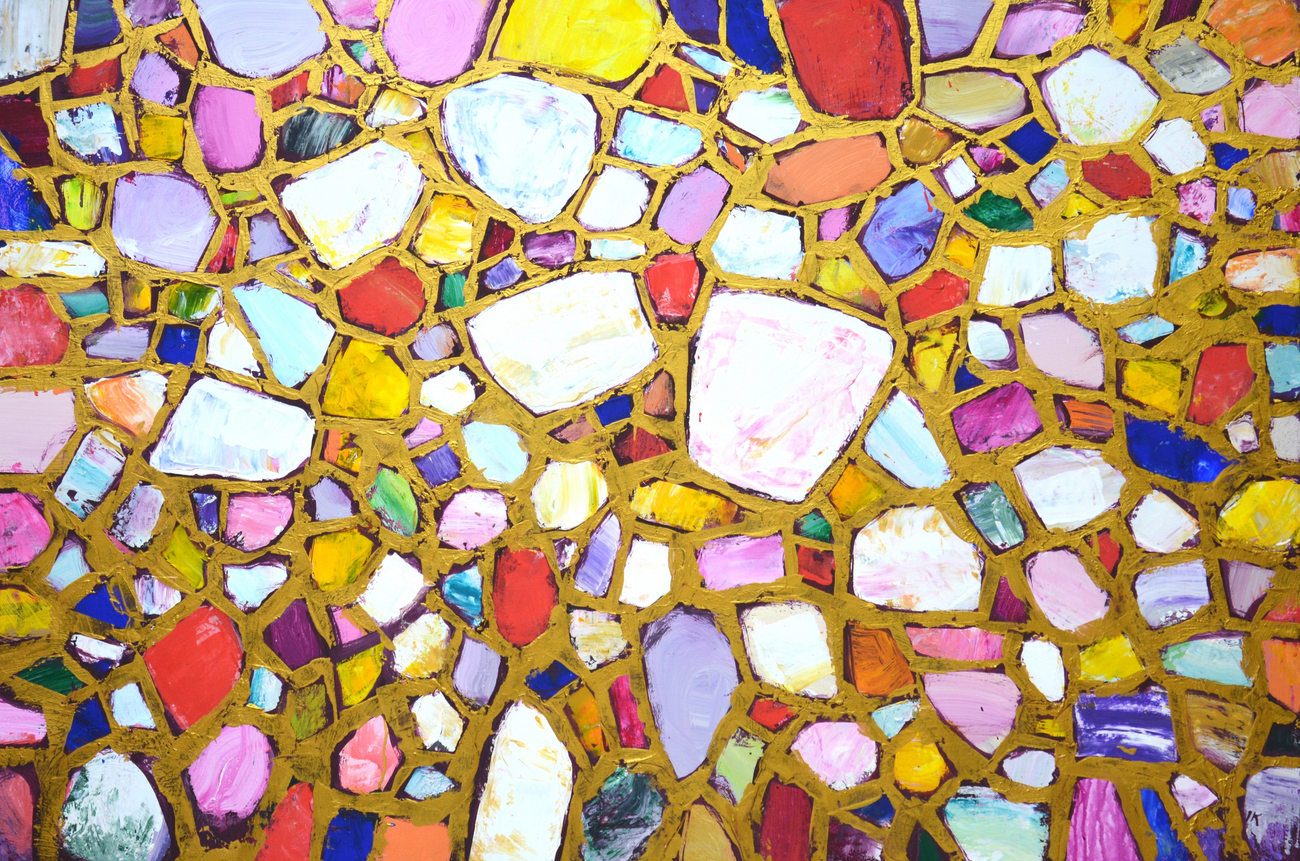 Iryna Kastsova, Stones in gold 3. Iryna Kastsova, Stones in gold 3.