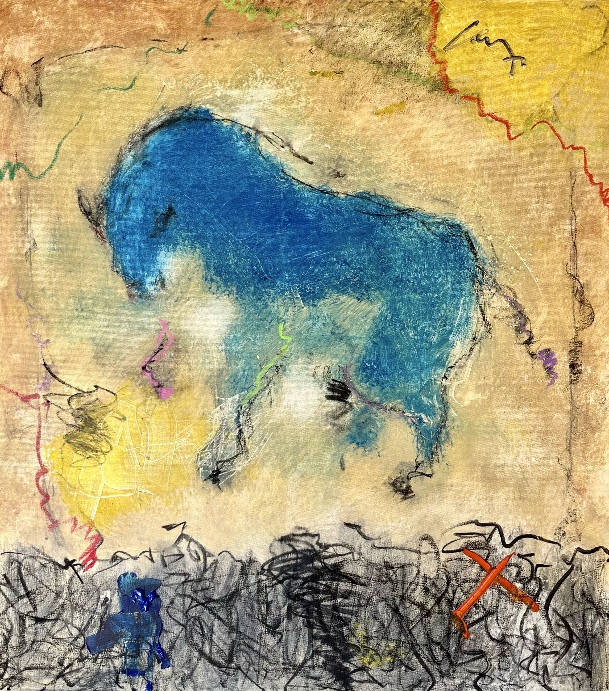 Claude-Yvan Conne, Rêverie rupestre Un Claude-Yvan Conne, Rêverie rupestre Un
