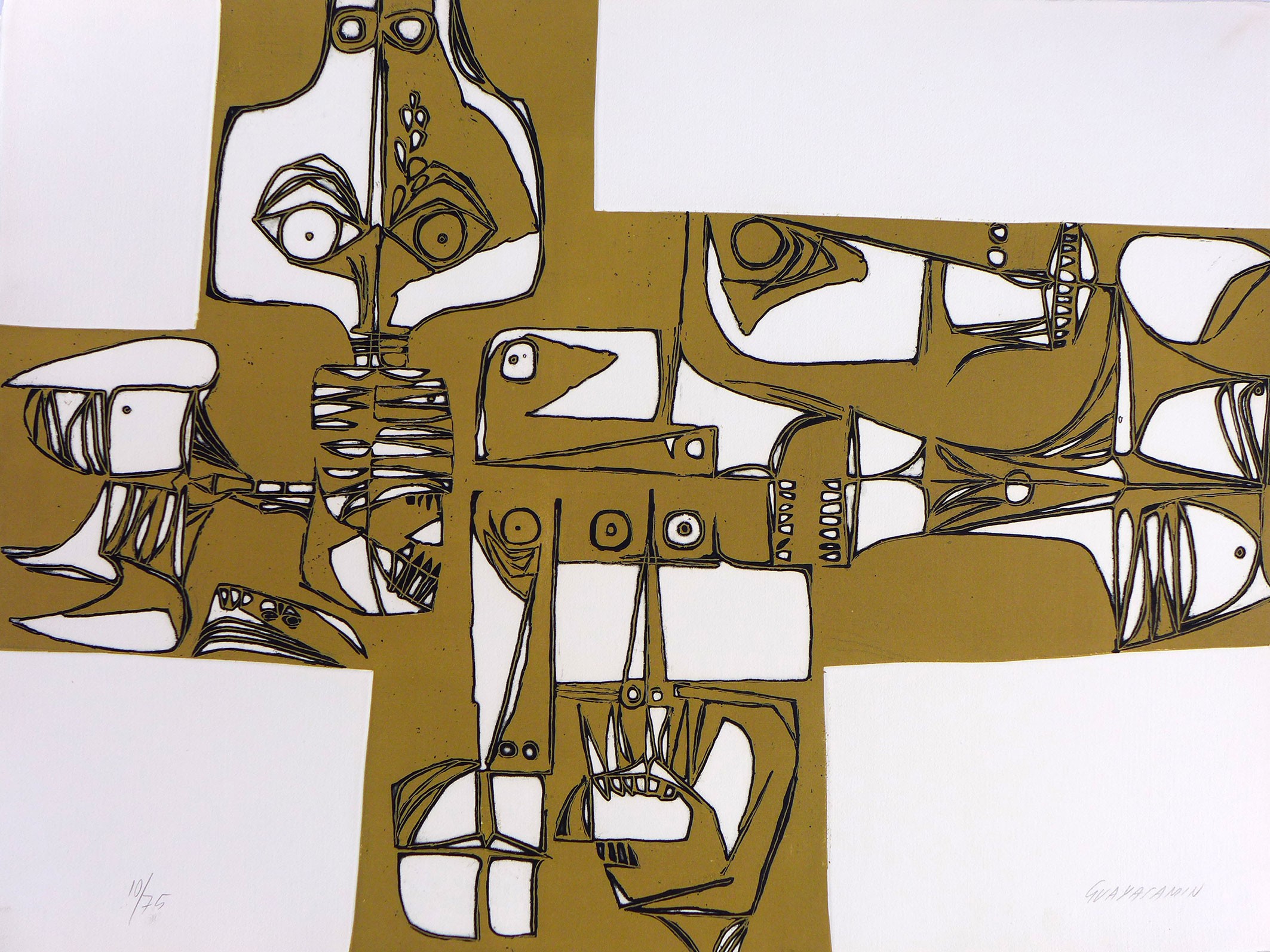 Oswaldo Guayasamin, Milay 3 Oswaldo Guayasamin, Milay 3