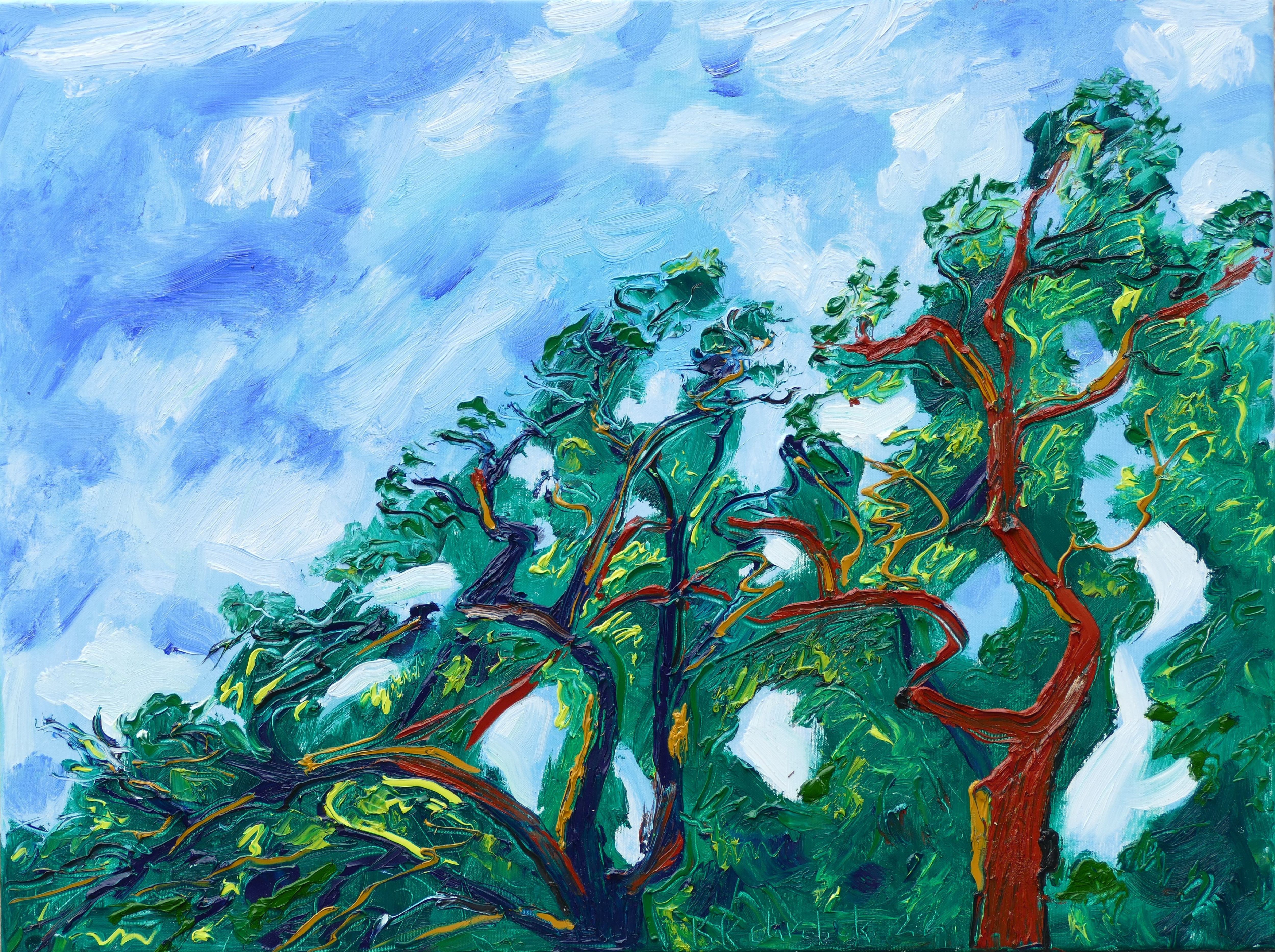 Karl-Karol Chrobok, Oaks in the wind Karl-Karol Chrobok, Oaks in the wind