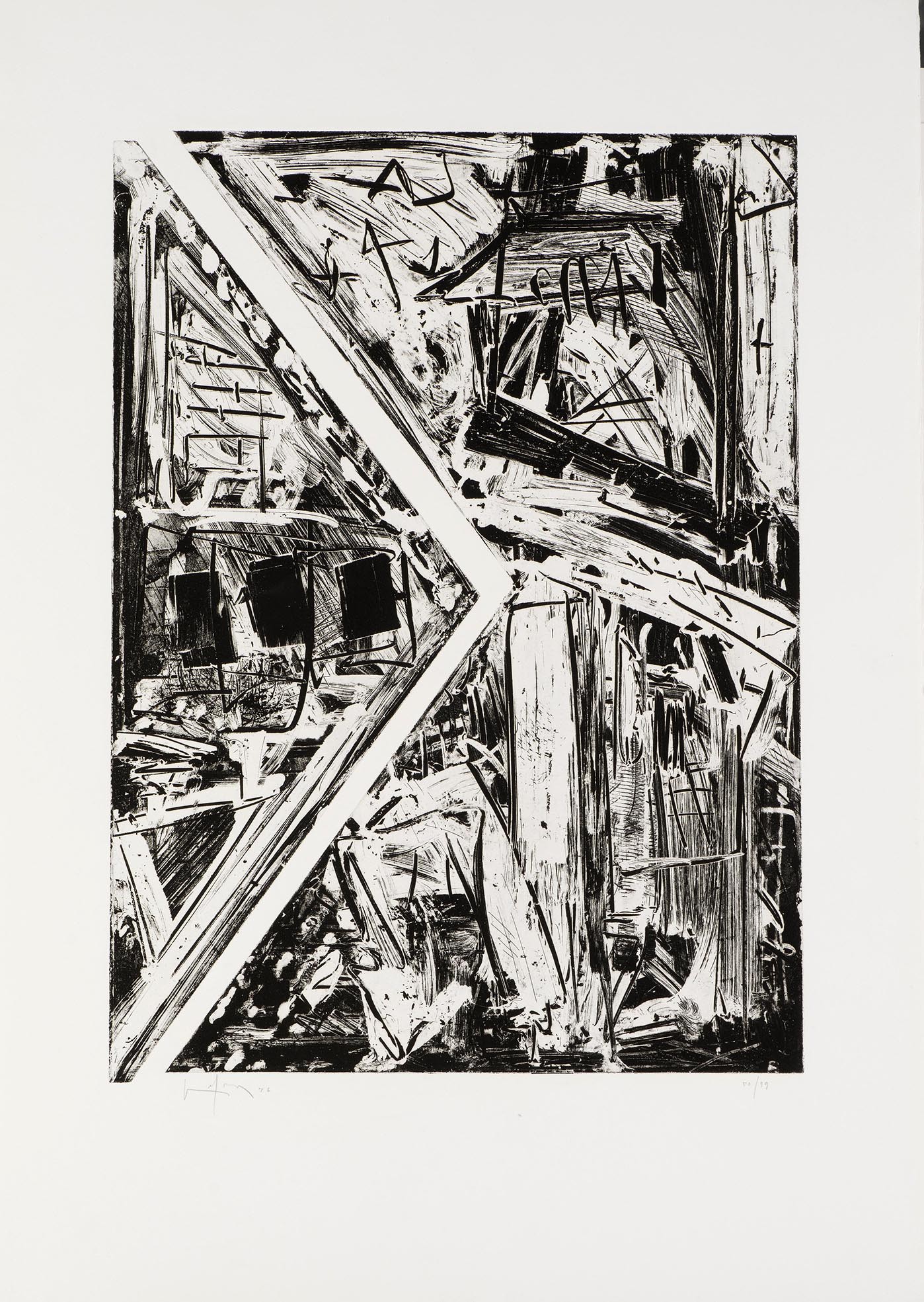 Emilio Vedova, Ruptura Emilio Vedova, Ruptura