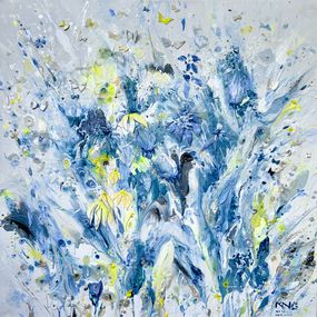 Peinture, Ambiance bleu, Natalia Kuruch