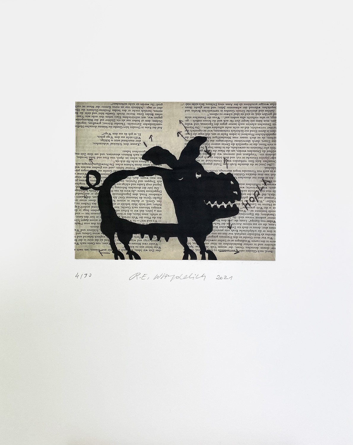Raymond Waydelich, Bestiaire n°3 Raymond Waydelich, Bestiaire n°3