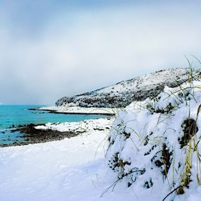 Photographie, Neige sur le bord de mer /, Didier Cormillot