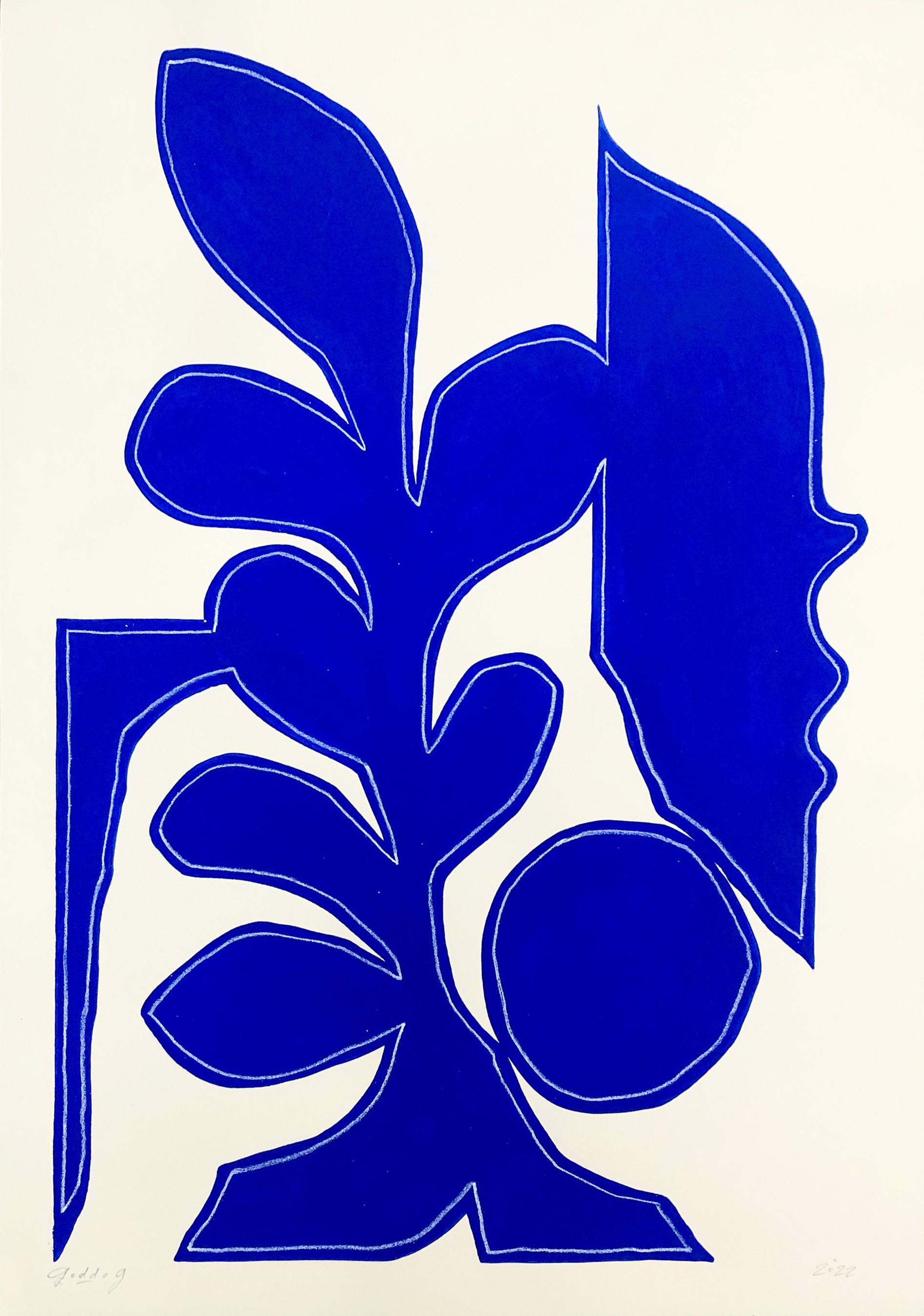 Goddog, Blue Paper Goddog, Blue Paper