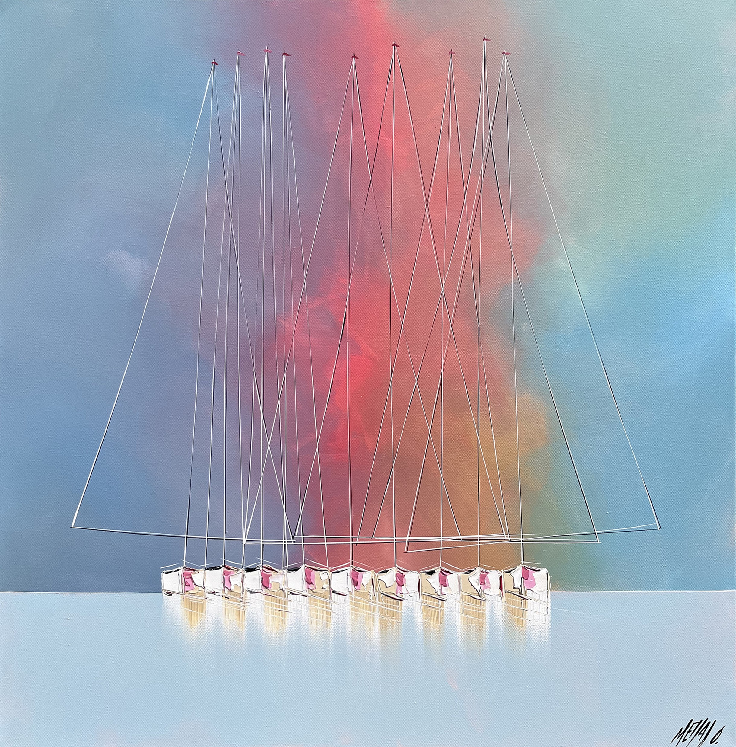 Olivier Messas, Horizon lointain... (Esprit voile 2022) Olivier Messas, Horizon lointain... (Esprit voile 2022)