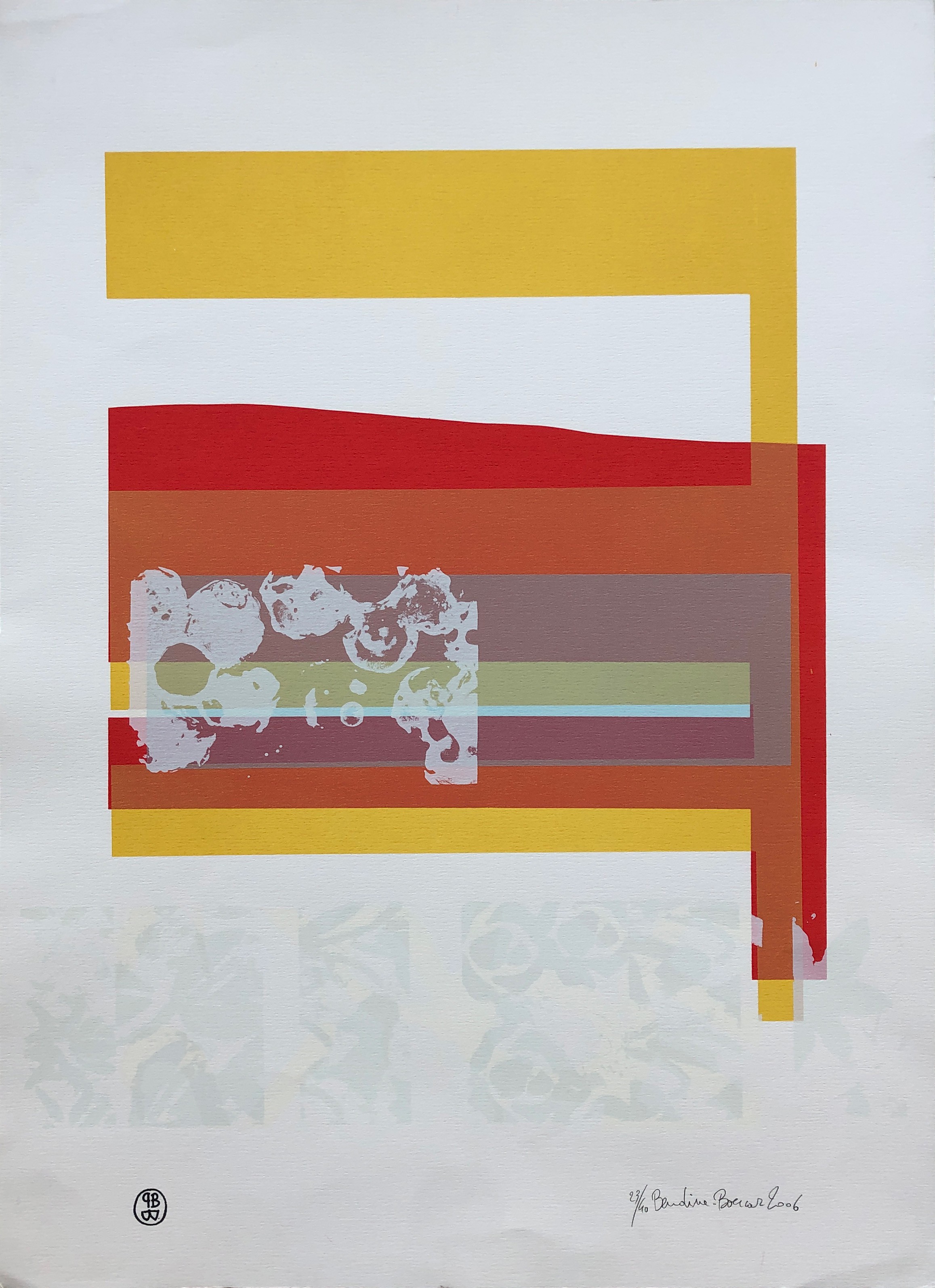 Pierre Bendine-Boucar, Fleurs 2006 multicolores Pierre Bendine-Boucar, Fleurs 2006 multicolores