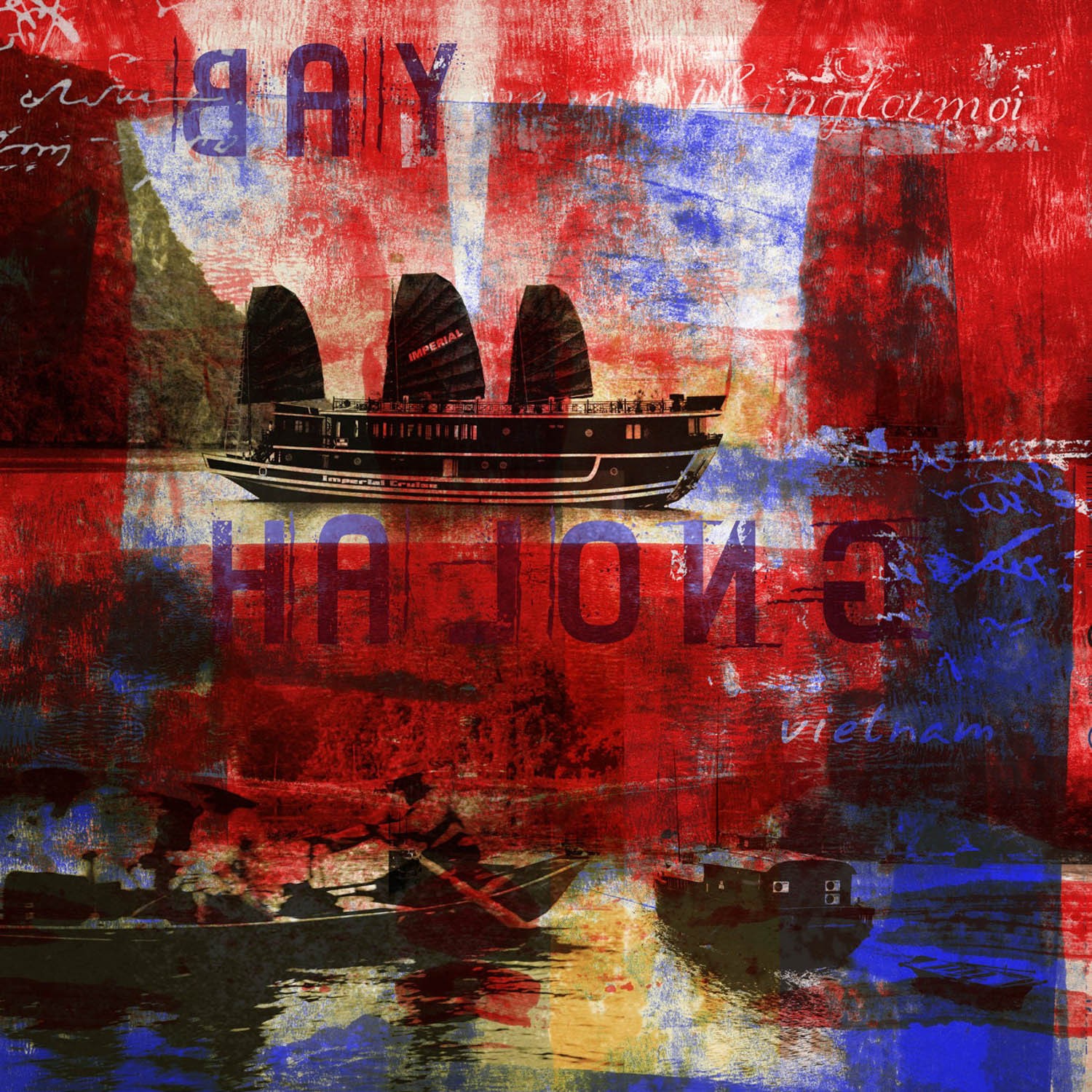 Sven Pfrommer, Vietnam Mixed Media XV Sven Pfrommer, Vietnam Mixed Media XV