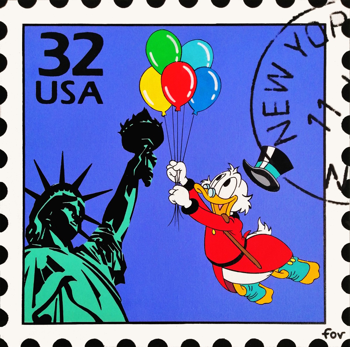 FOV, Stamp the Statue of Liberty FOV, Stamp the Statue of Liberty