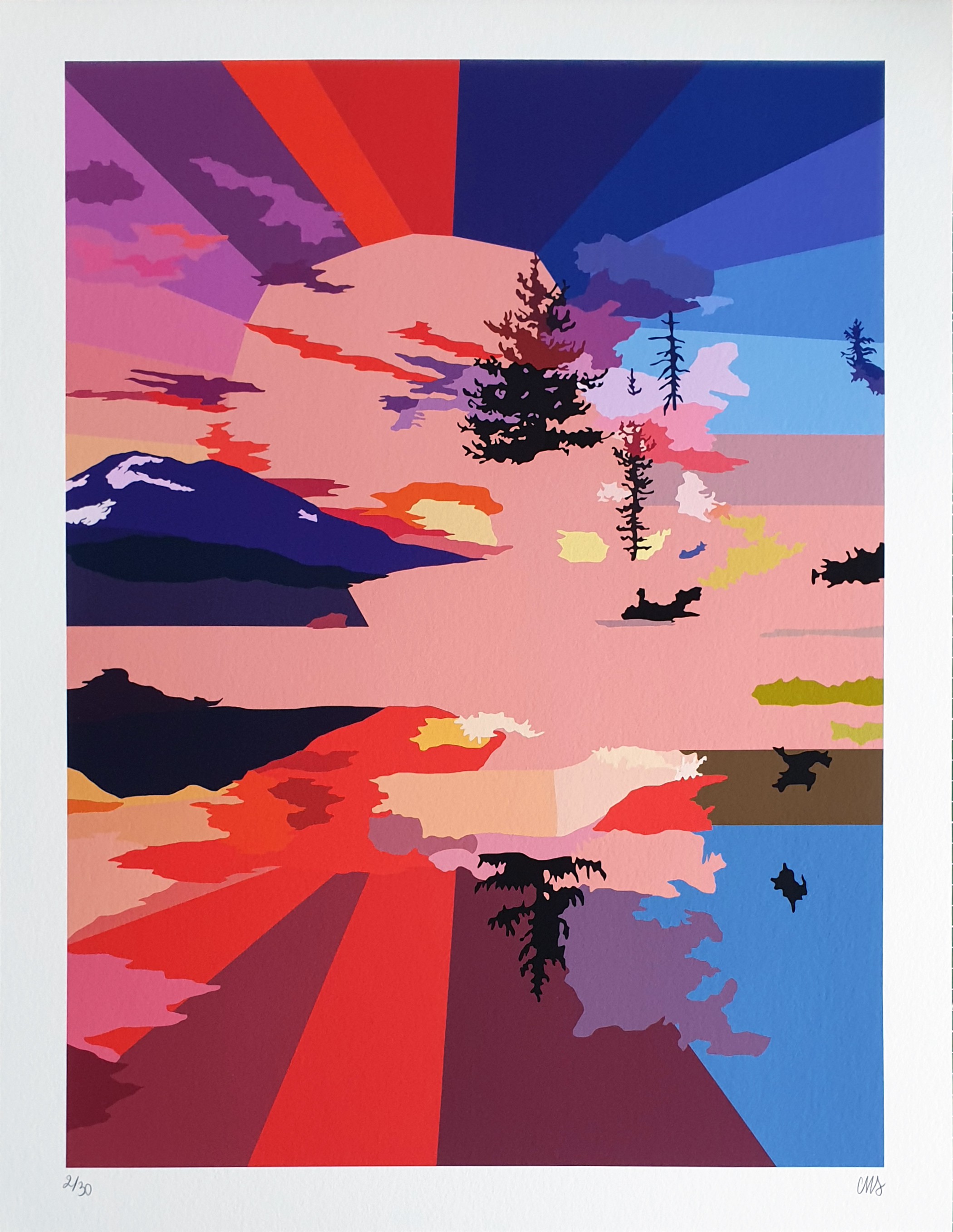 Marion Sagon, Exploded Landscape Marion Sagon, Exploded Landscape