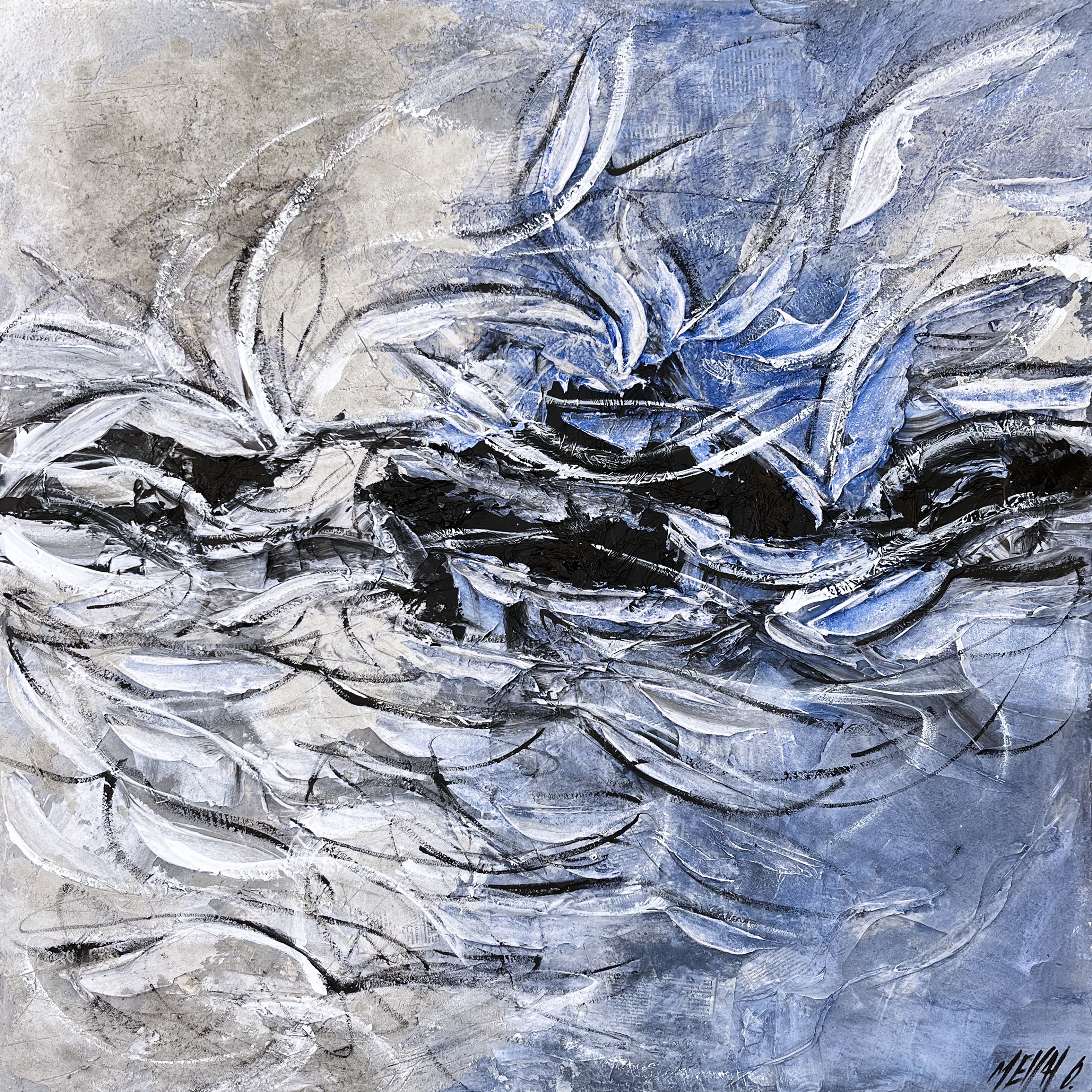 Olivier Messas, Un ciel de liberté... (Paysage Abstrait 2022) Olivier Messas, Un ciel de liberté... (Paysage Abstrait 2022)