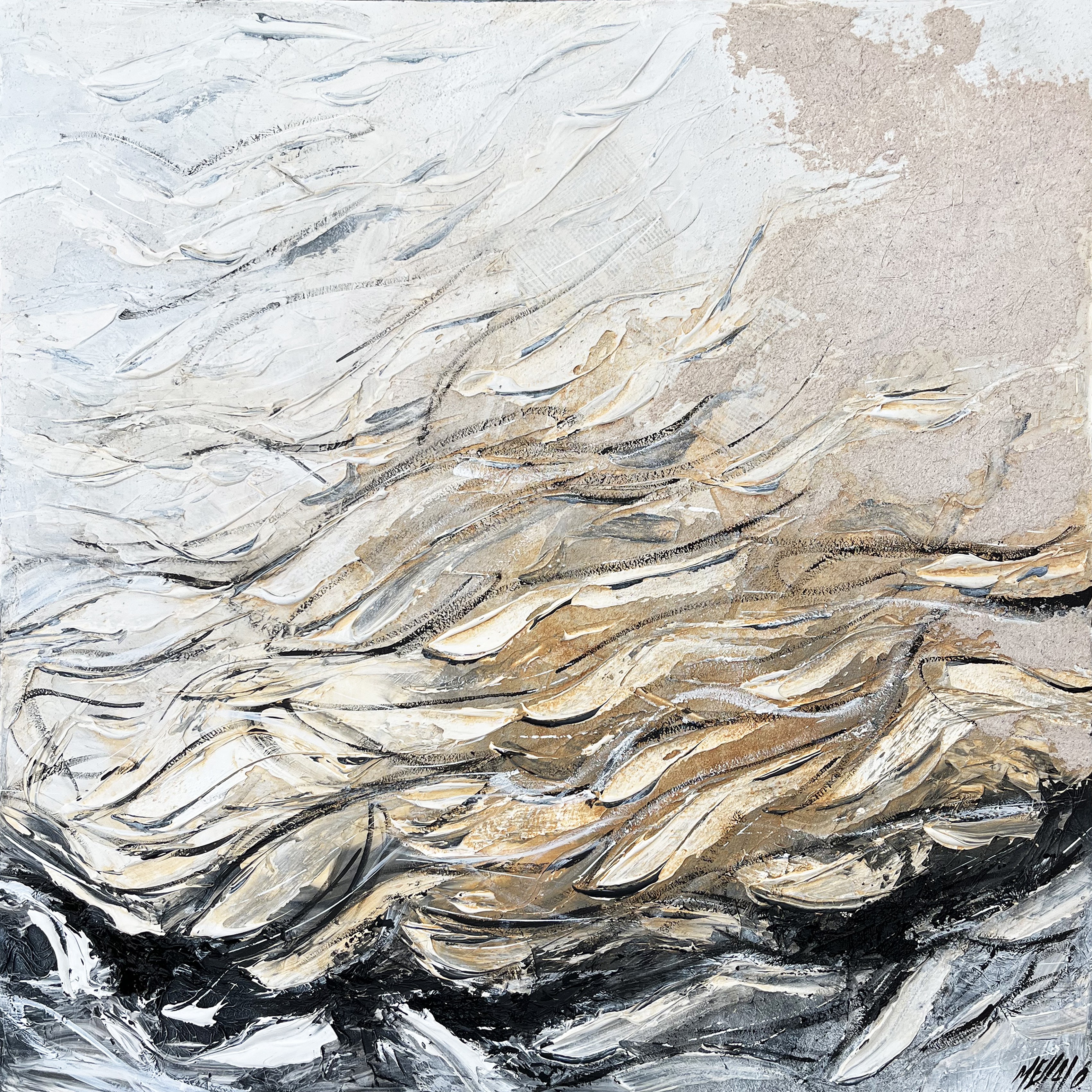Olivier Messas, Un ciel de liberté... (Paysage Abstrait 2022) Olivier Messas, Un ciel de liberté... (Paysage Abstrait 2022)