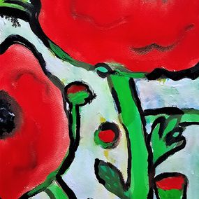 Gemälde, Coquelicots, Youmi