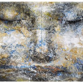 Gemälde, 1-8-21 (Diptych), Montse Valdés
