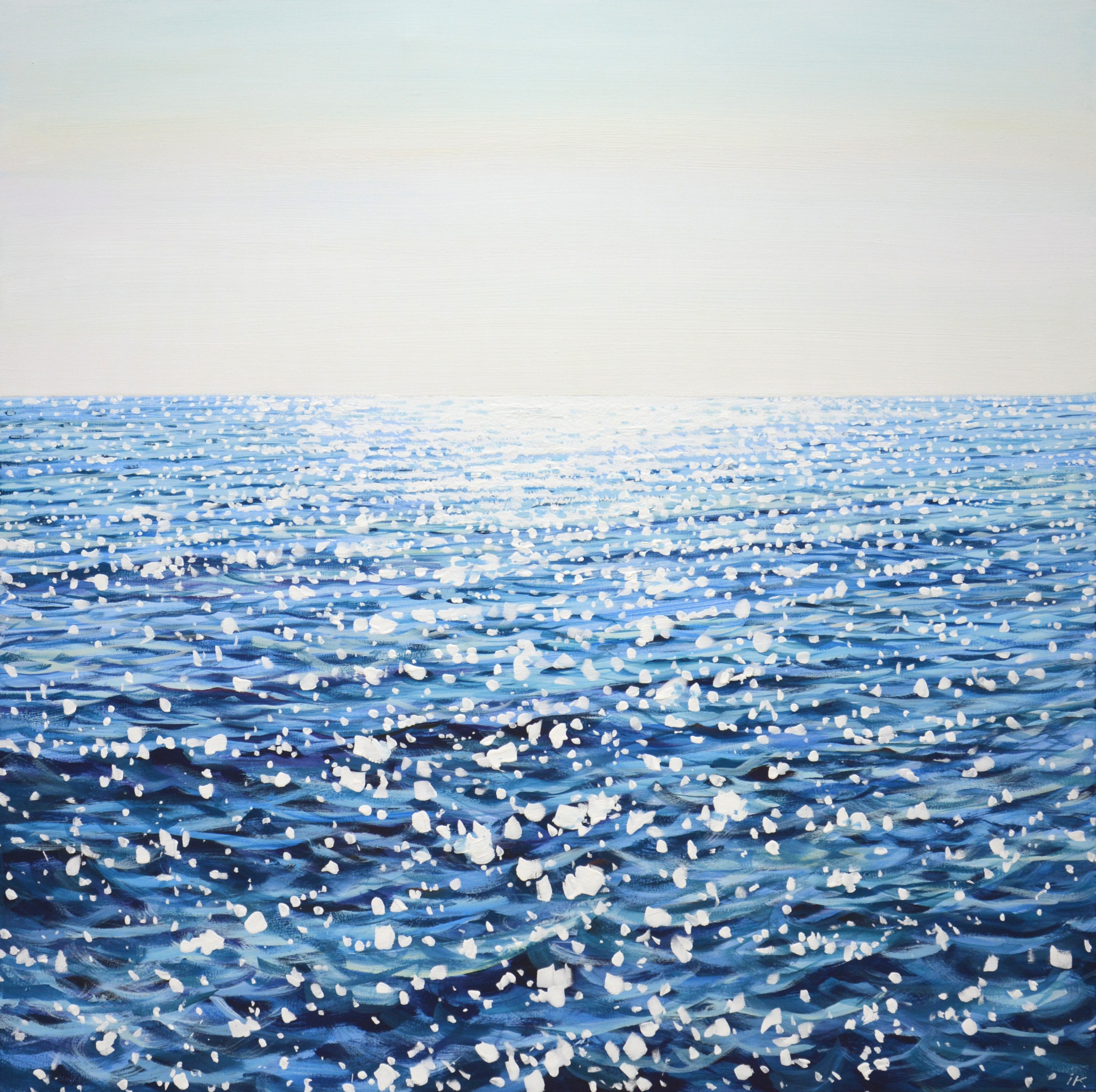 Iryna Kastsova, Shining water and clear sky. Iryna Kastsova, Shining water and clear sky.